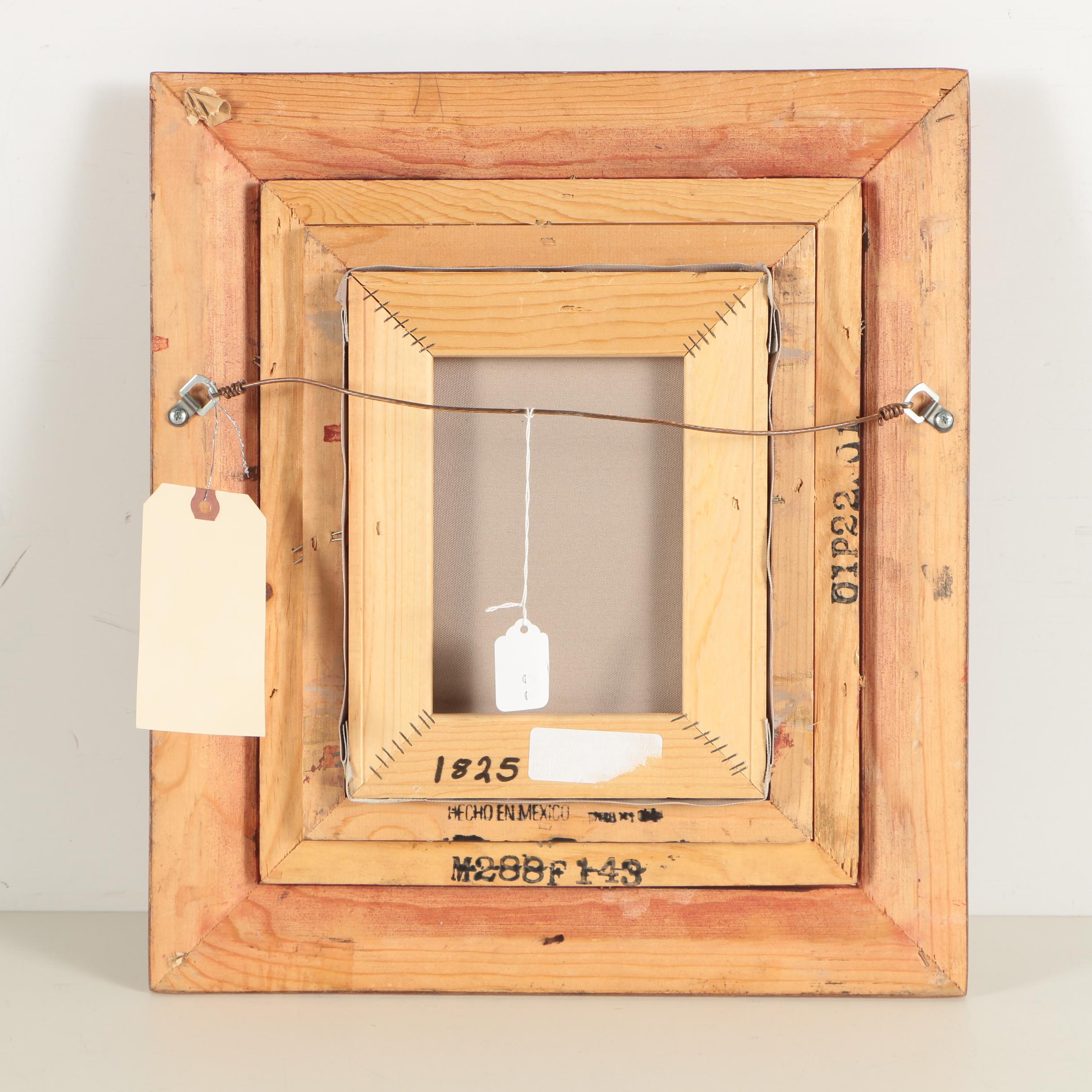 Vargas Oil Painting of a Floral Still Life