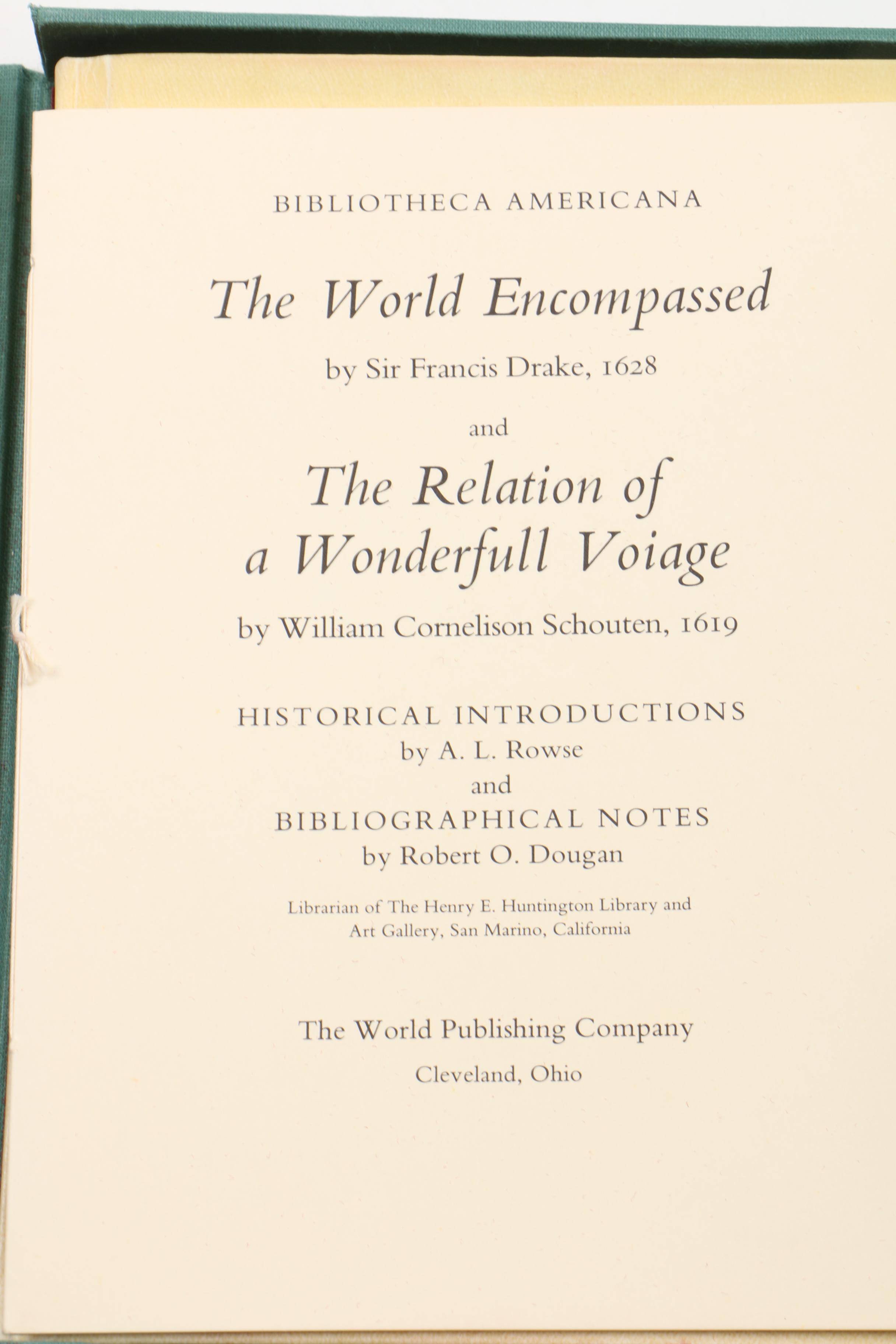 Three Facsimile Editions of 16th and 17th Century Historical Books