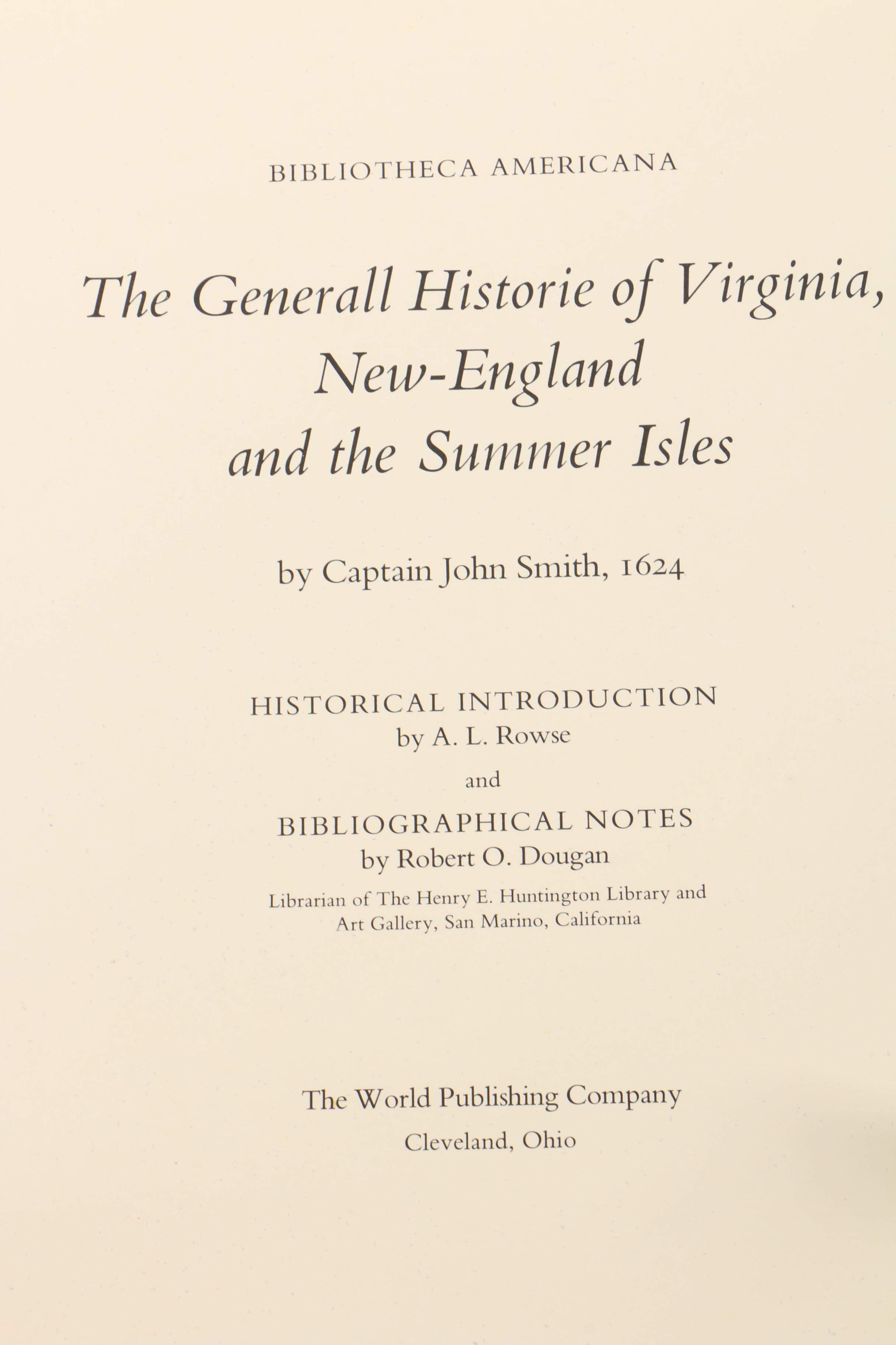 Three Facsimile Editions of 16th and 17th Century Historical Books