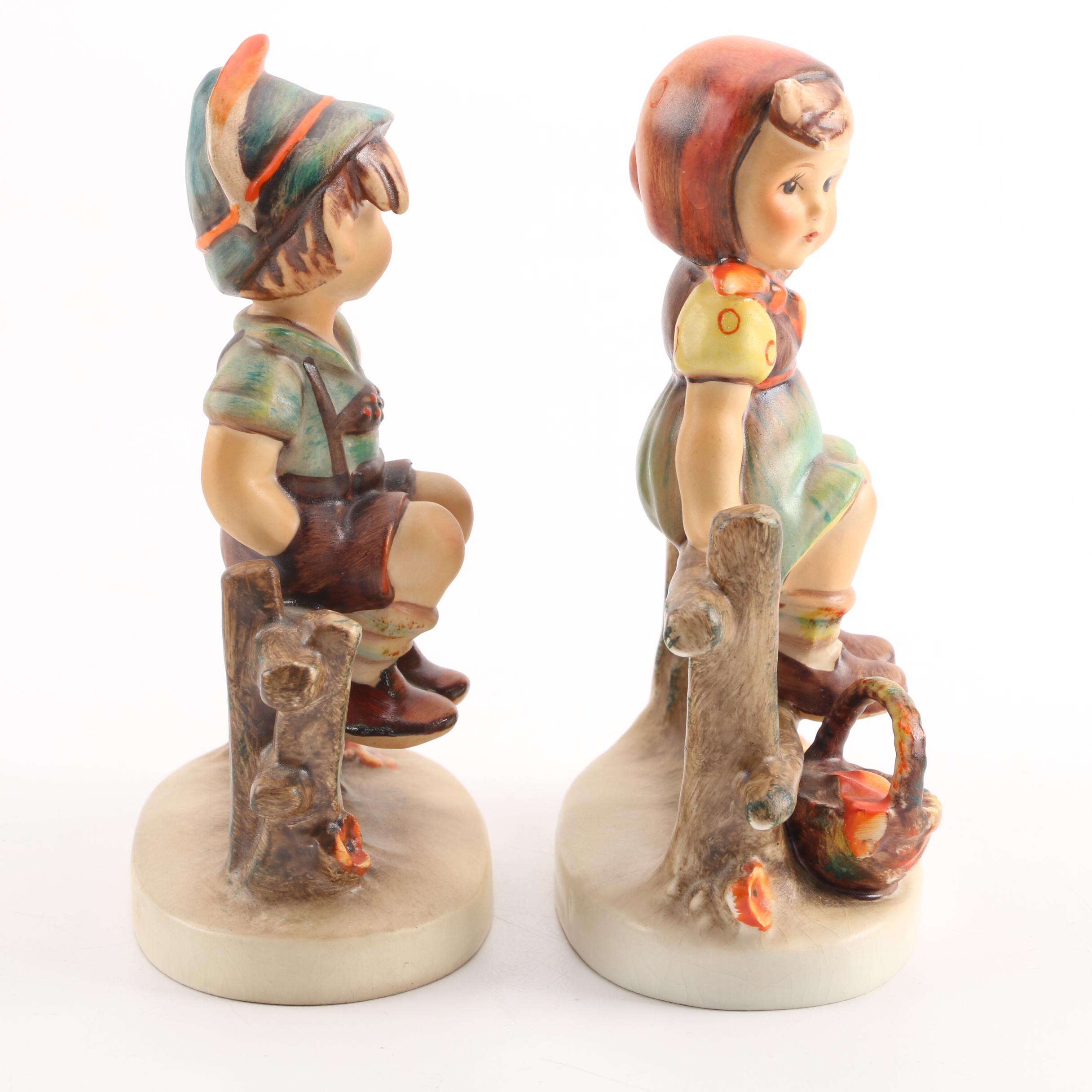 Goebel "Just Resting" and "Wayside Harmony" Figurines