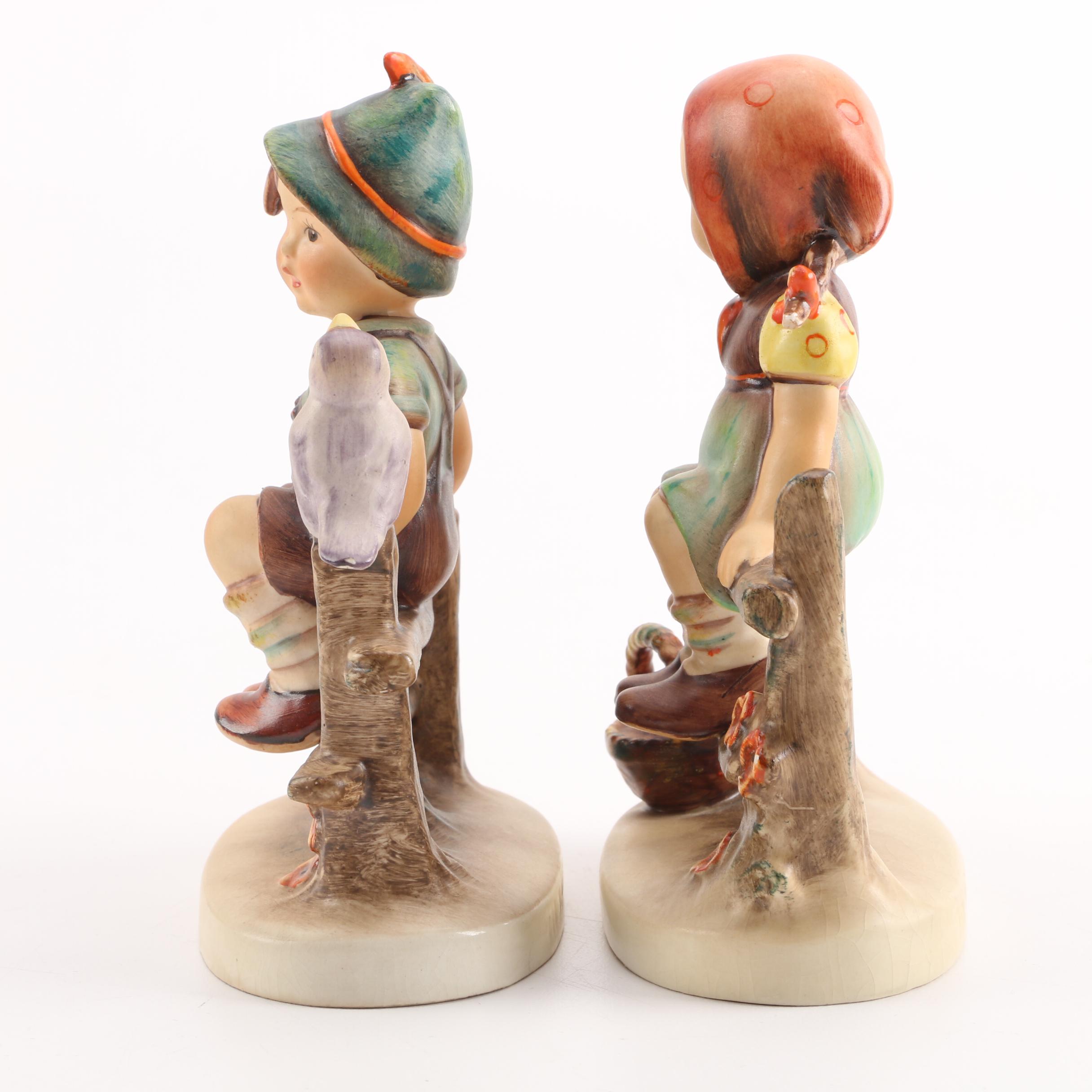 Goebel "Just Resting" and "Wayside Harmony" Figurines