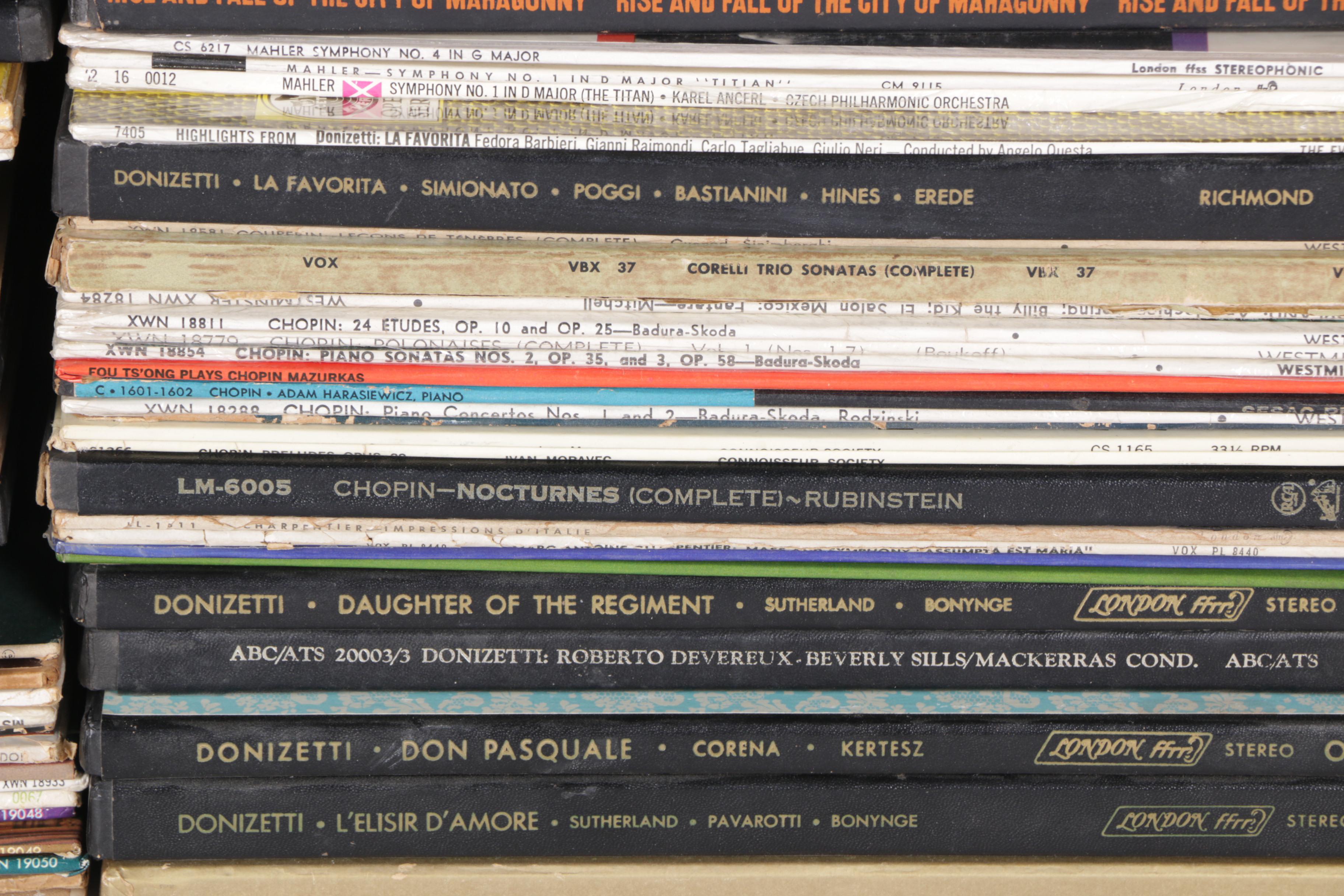 Pavarotti, Beethoven, Chopin and Other Opera and Classical Records