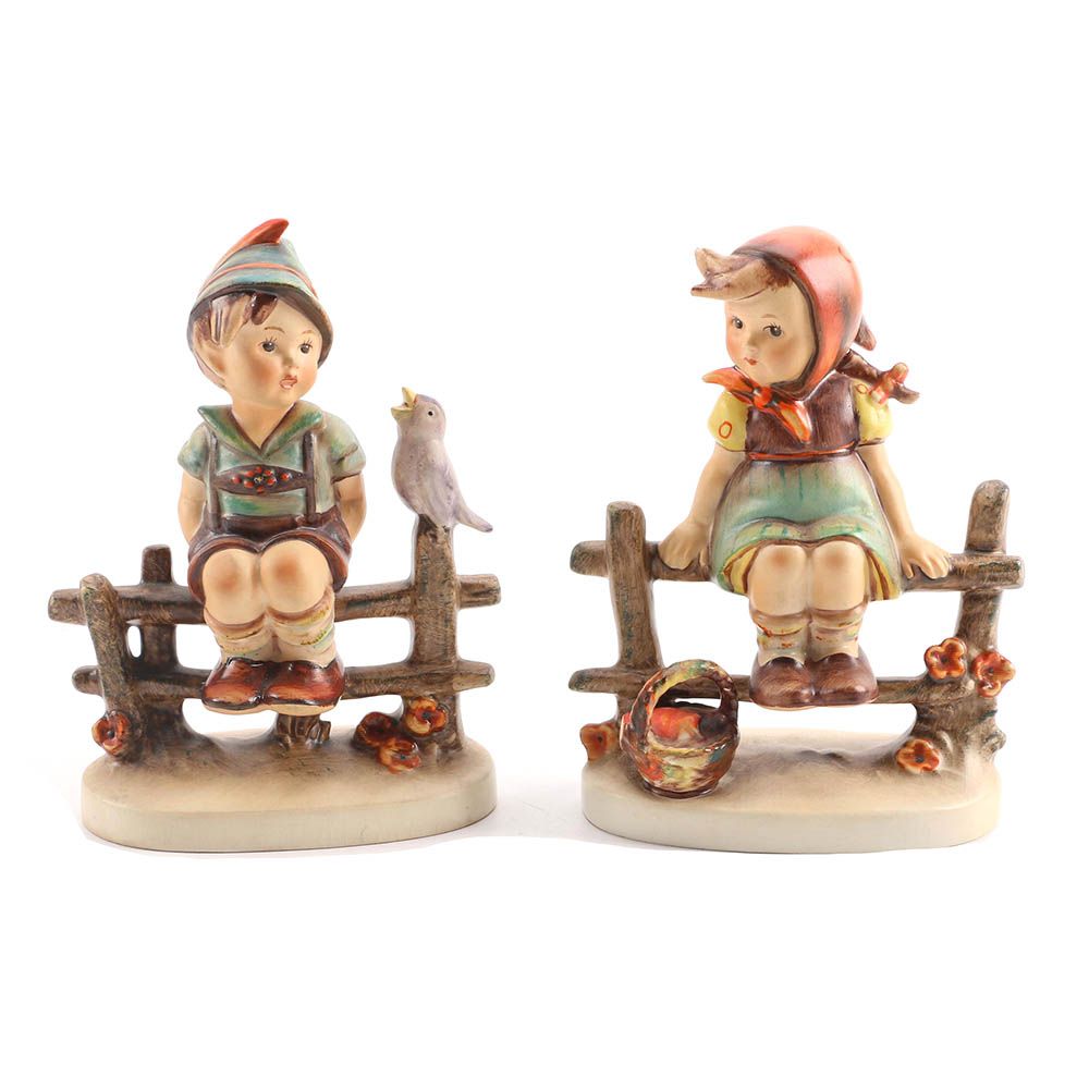 Goebel "Just Resting" and "Wayside Harmony" Figurines