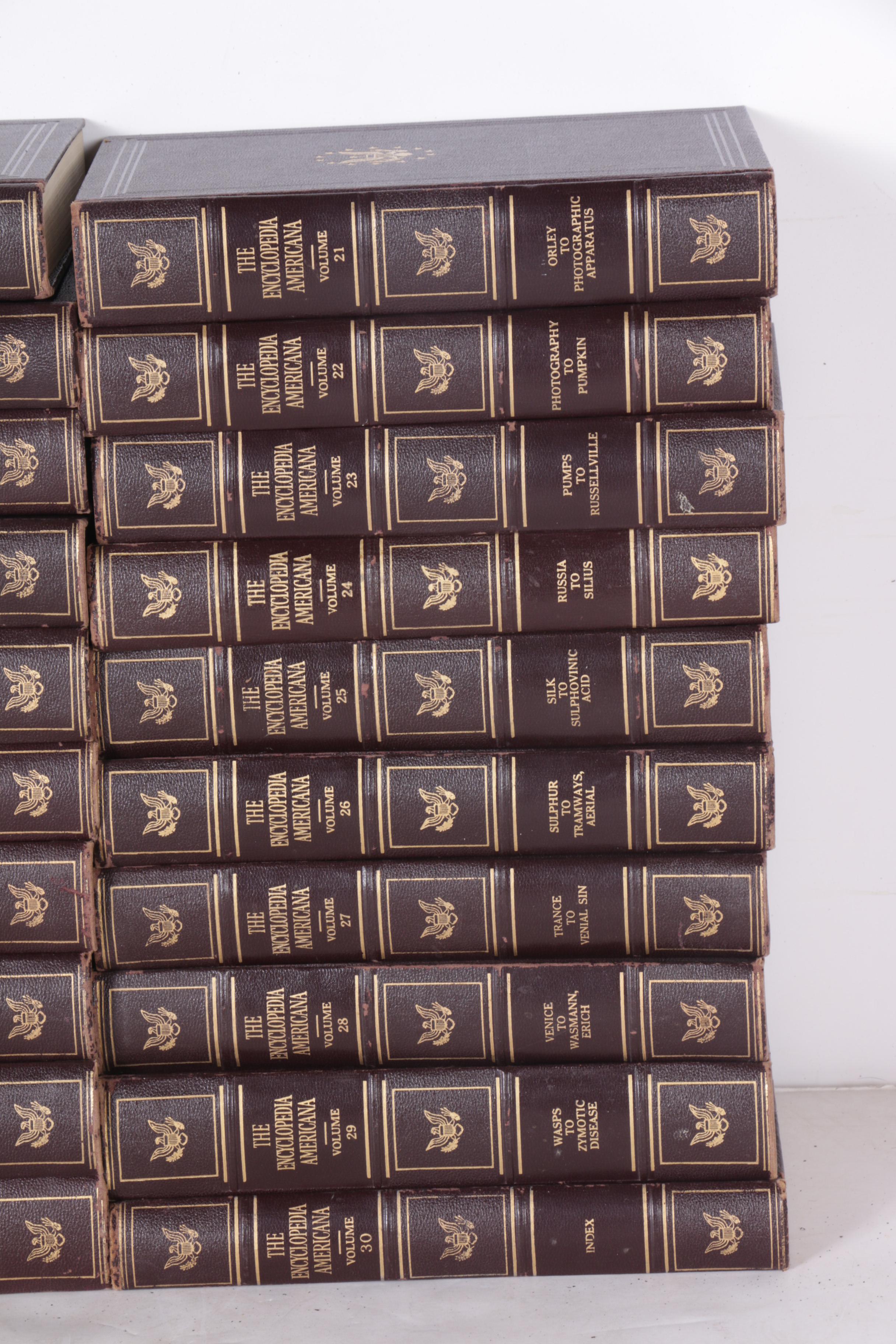 1953 "The Encyclopedia Americana" in Thirty Volumes