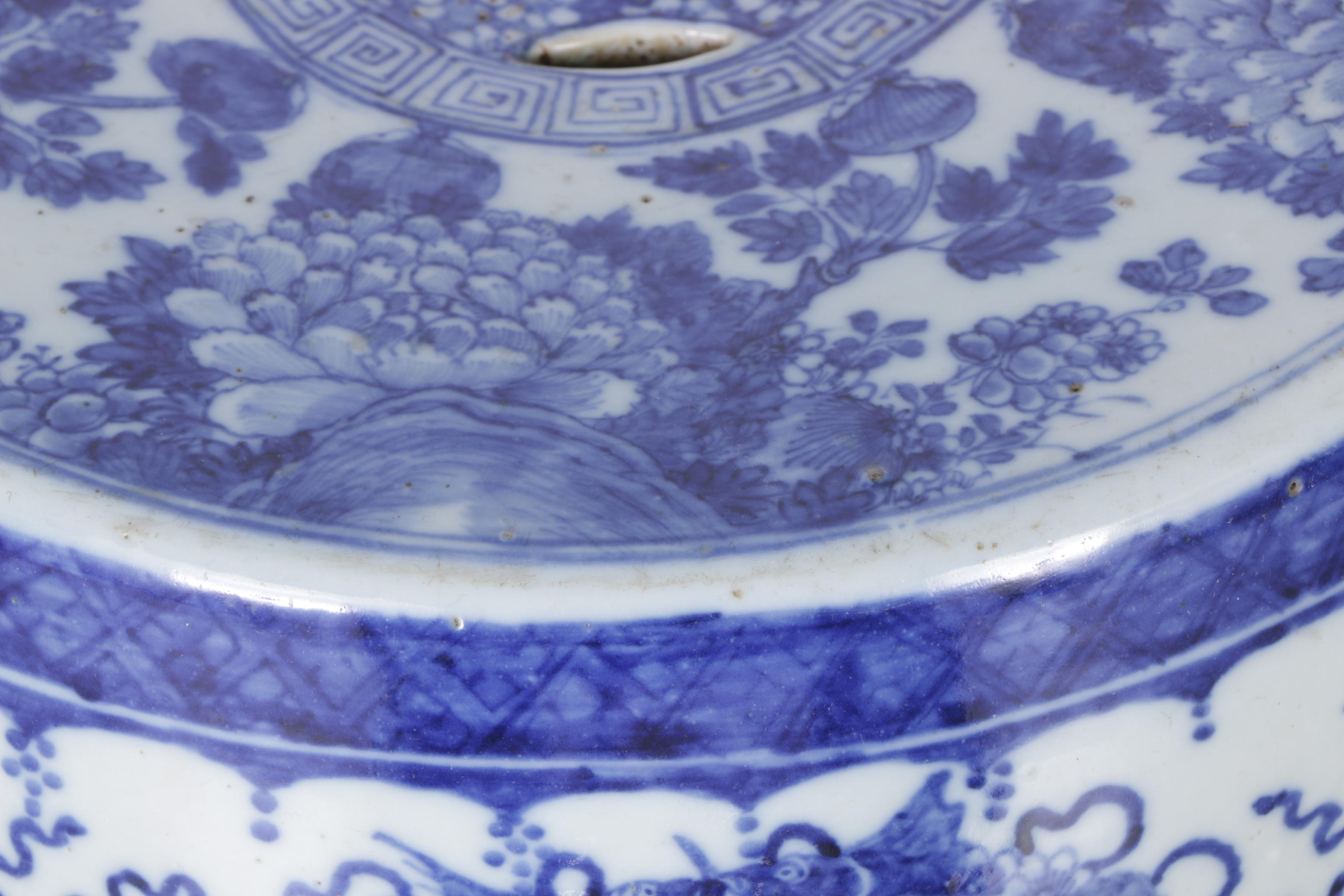 Chinese Blue and White Ceramic Garden Stool