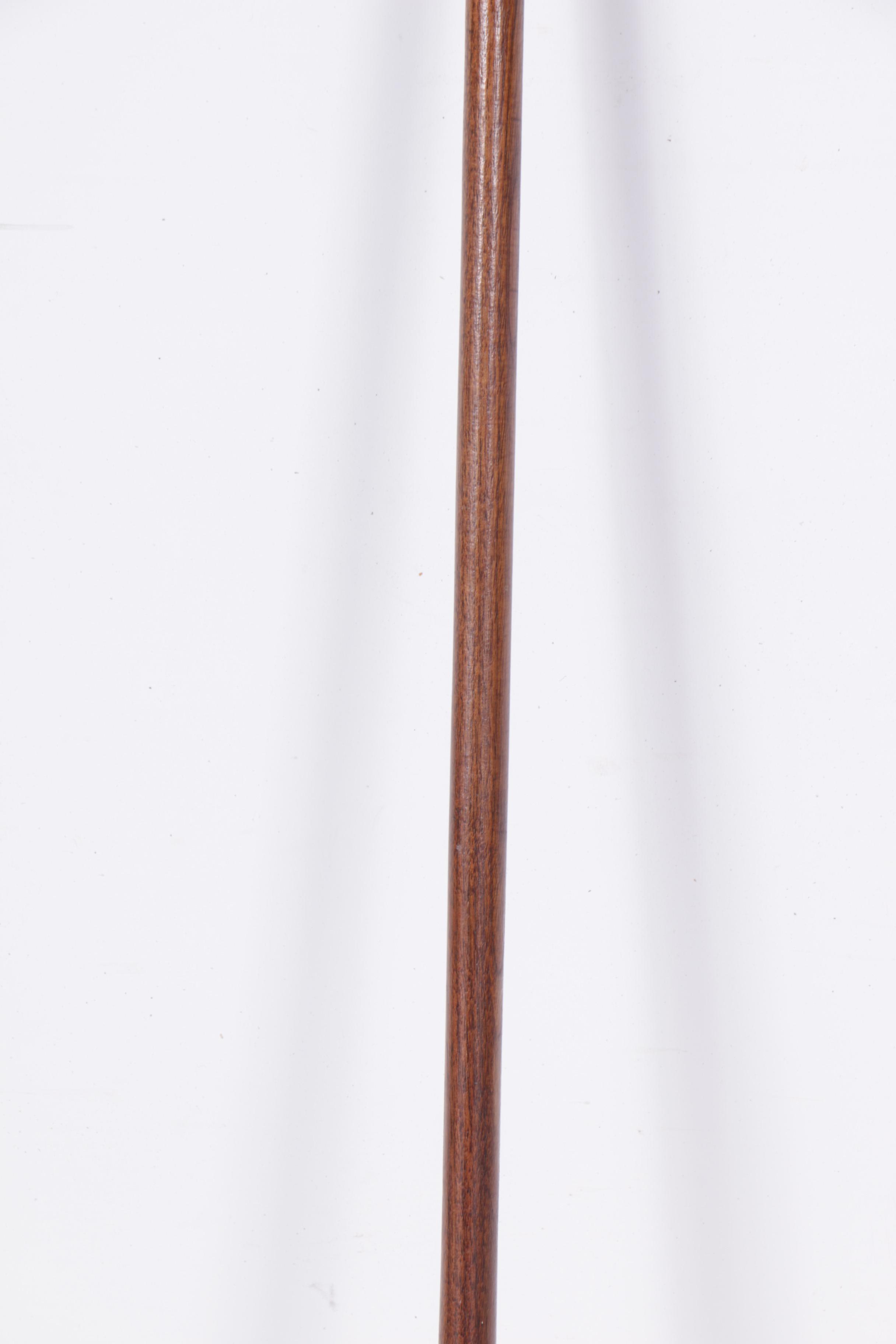 Wooden Cane with Decorative Handle