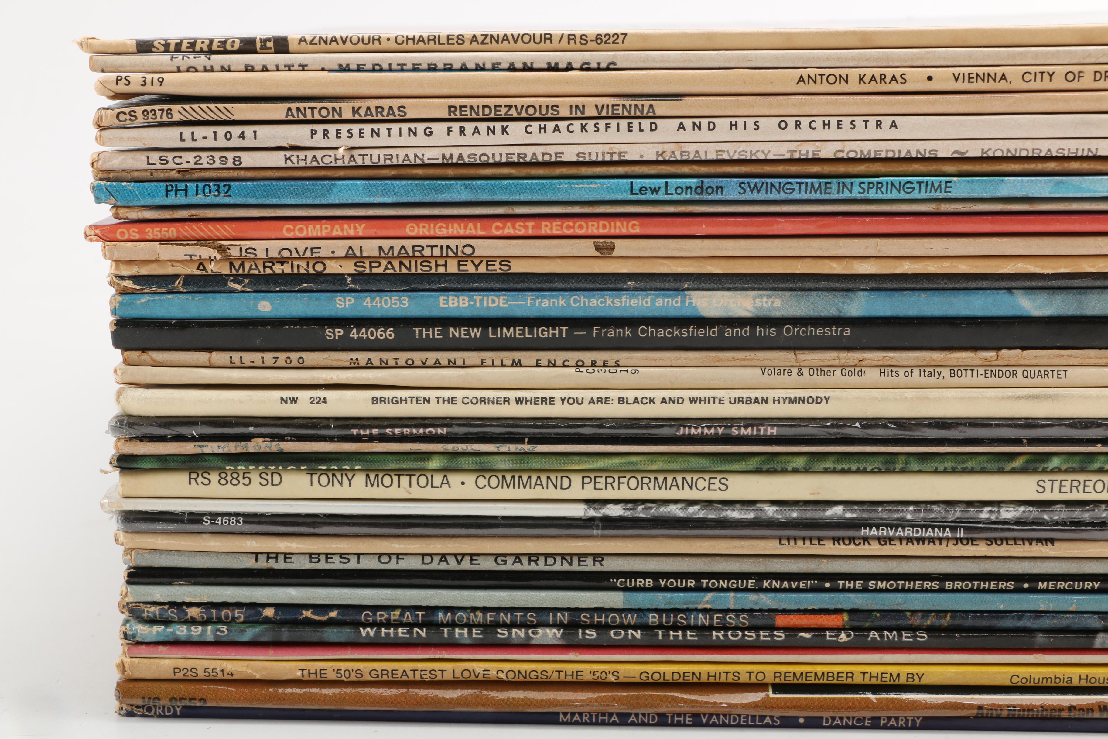 Bobby Vinton, Robert Goulet, Rosemary Clooney and Other Easy Listening Records