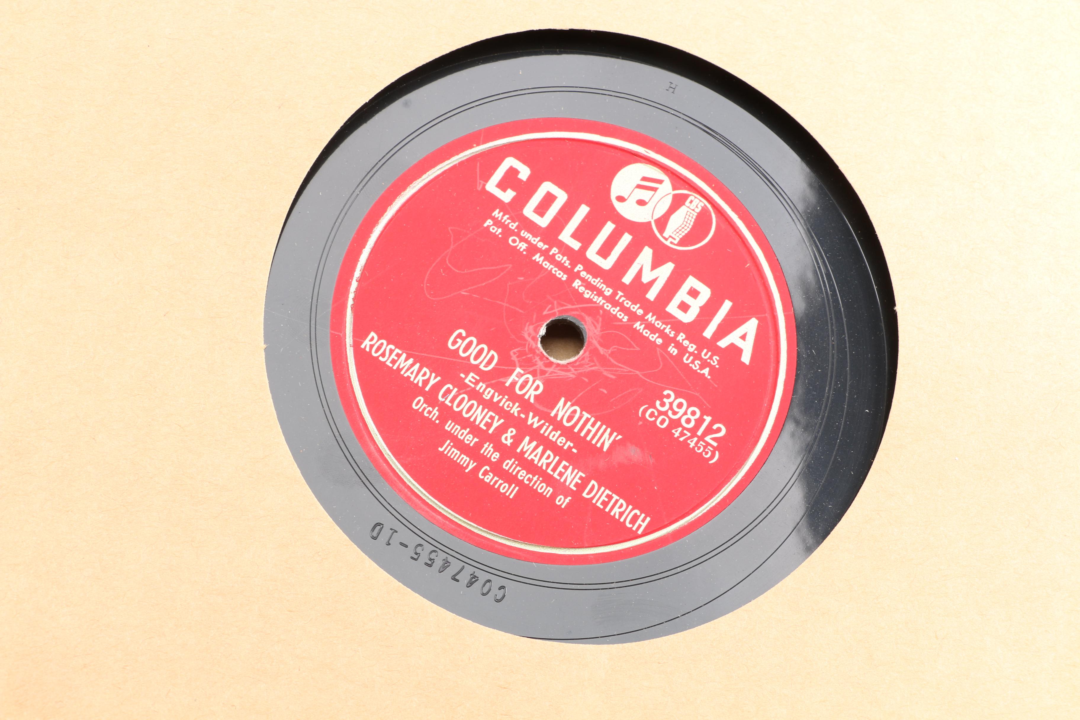 Bobby Vinton, Robert Goulet, Rosemary Clooney and Other Easy Listening Records