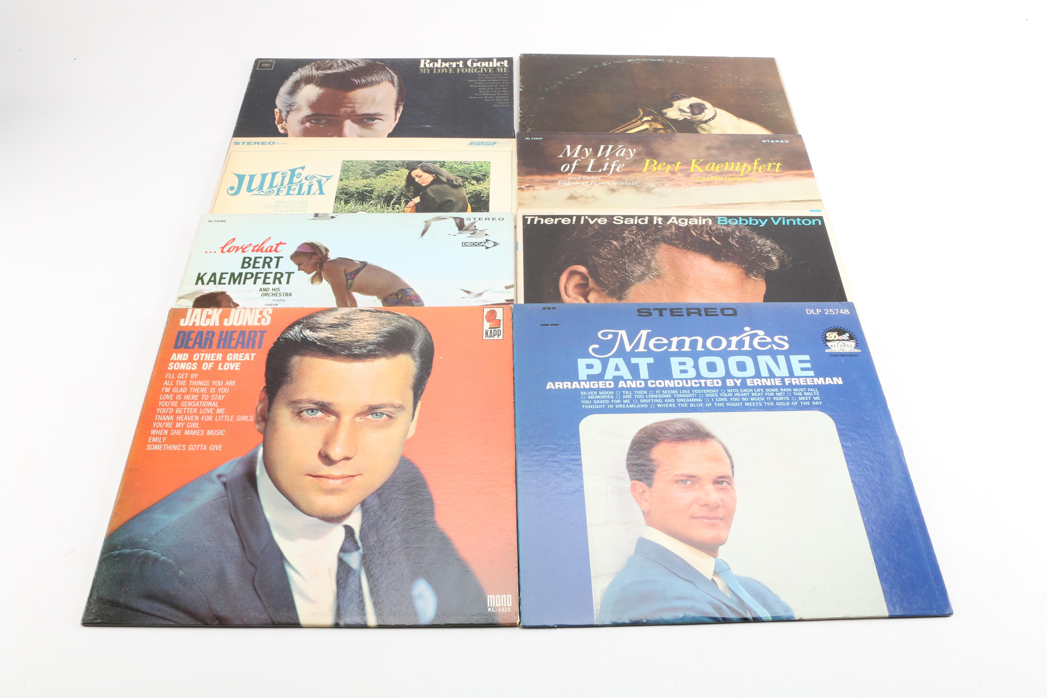 Bobby Vinton, Robert Goulet, Rosemary Clooney and Other Easy Listening Records