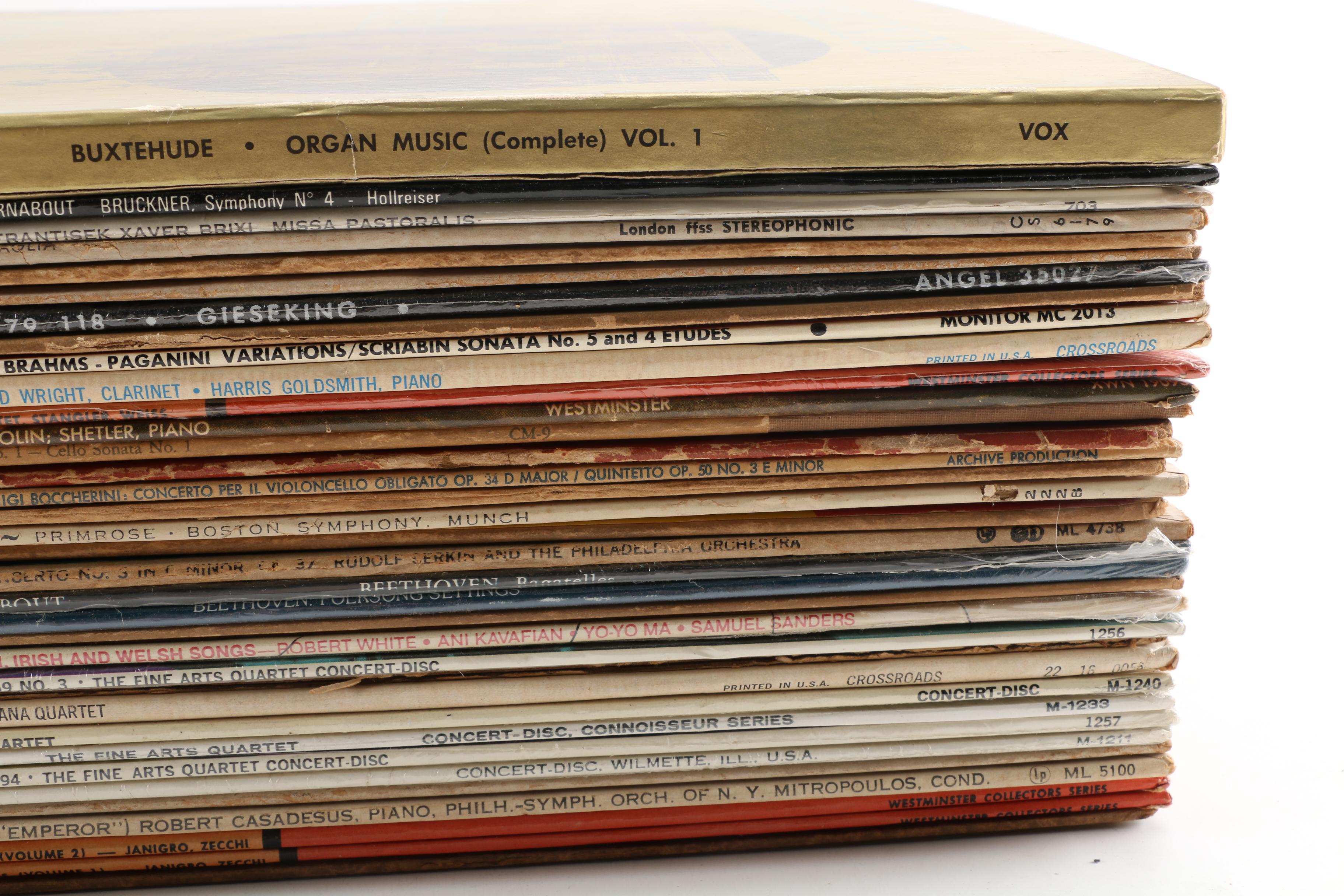 Beethoven, Bartók, Bruckner and Other Classical Record Albums