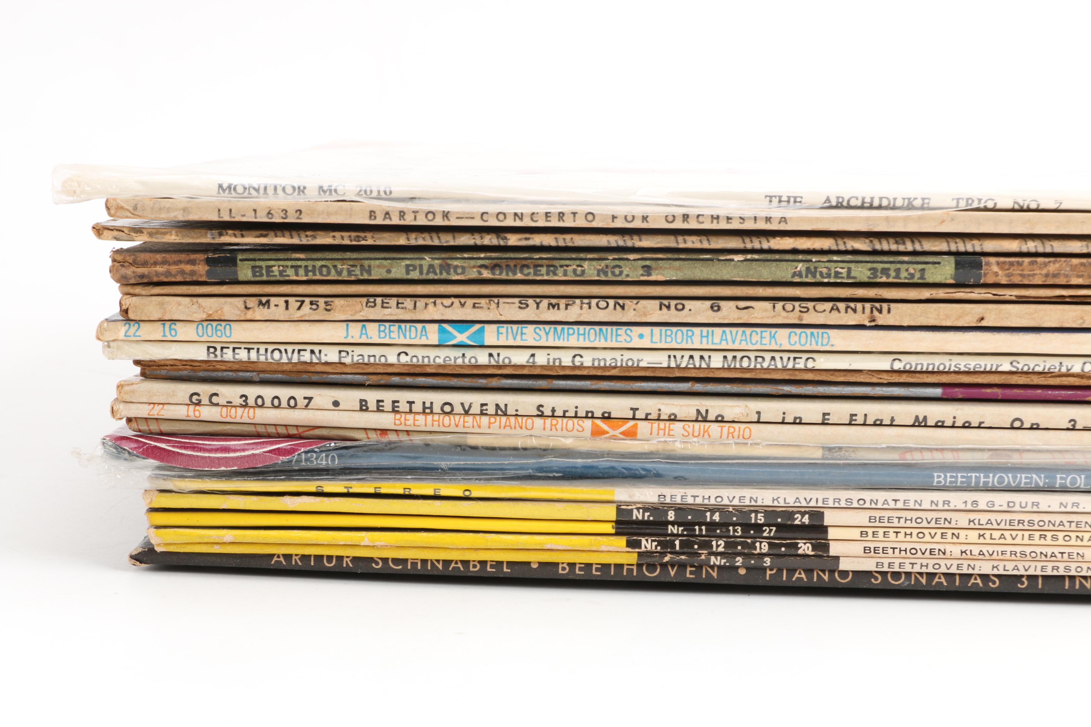 Beethoven, Bartók, Bruckner and Other Classical Record Albums