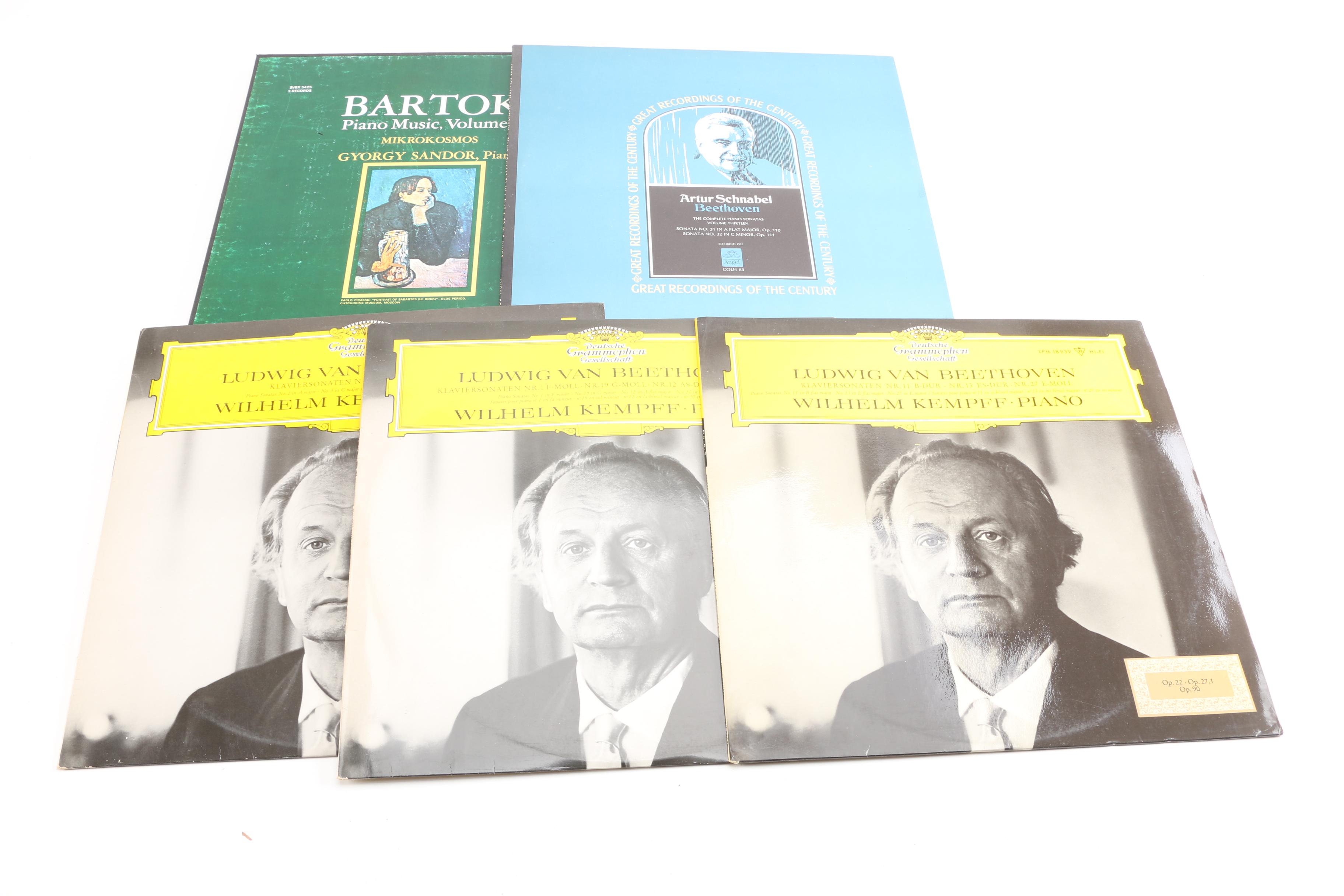 Beethoven, Bartók, Bruckner and Other Classical Record Albums