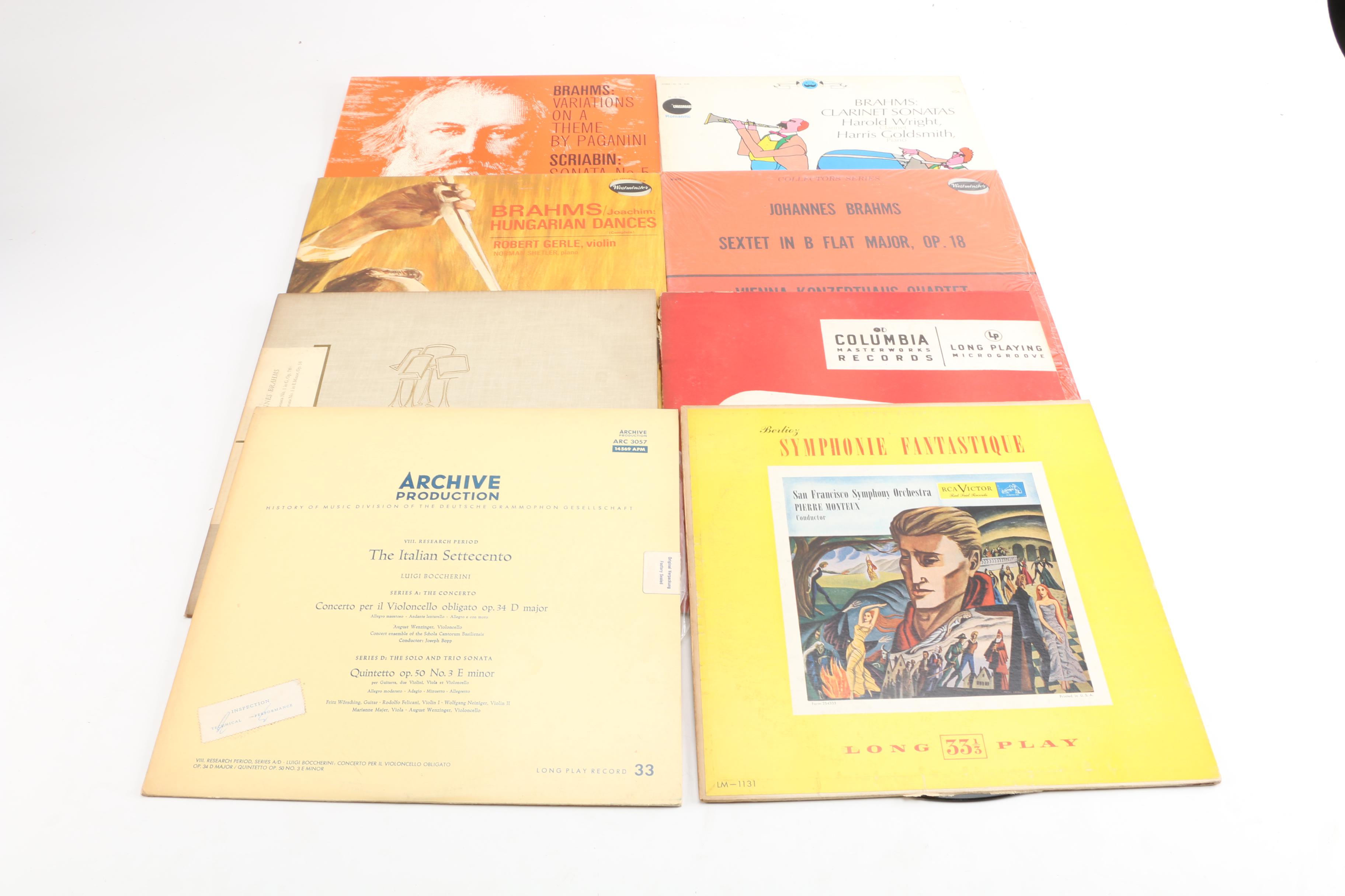 Beethoven, Bartók, Bruckner and Other Classical Record Albums