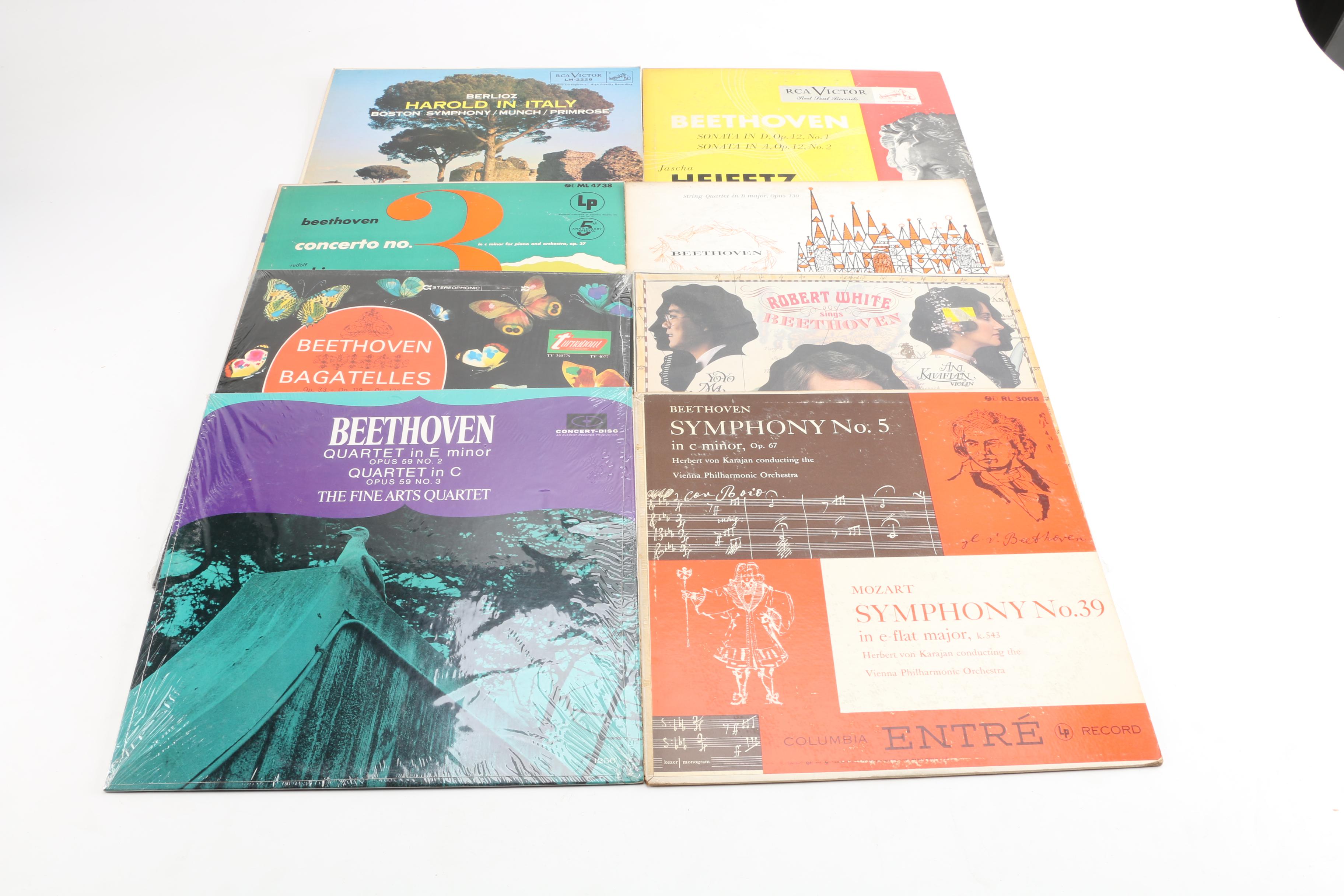 Beethoven, Bartók, Bruckner and Other Classical Record Albums