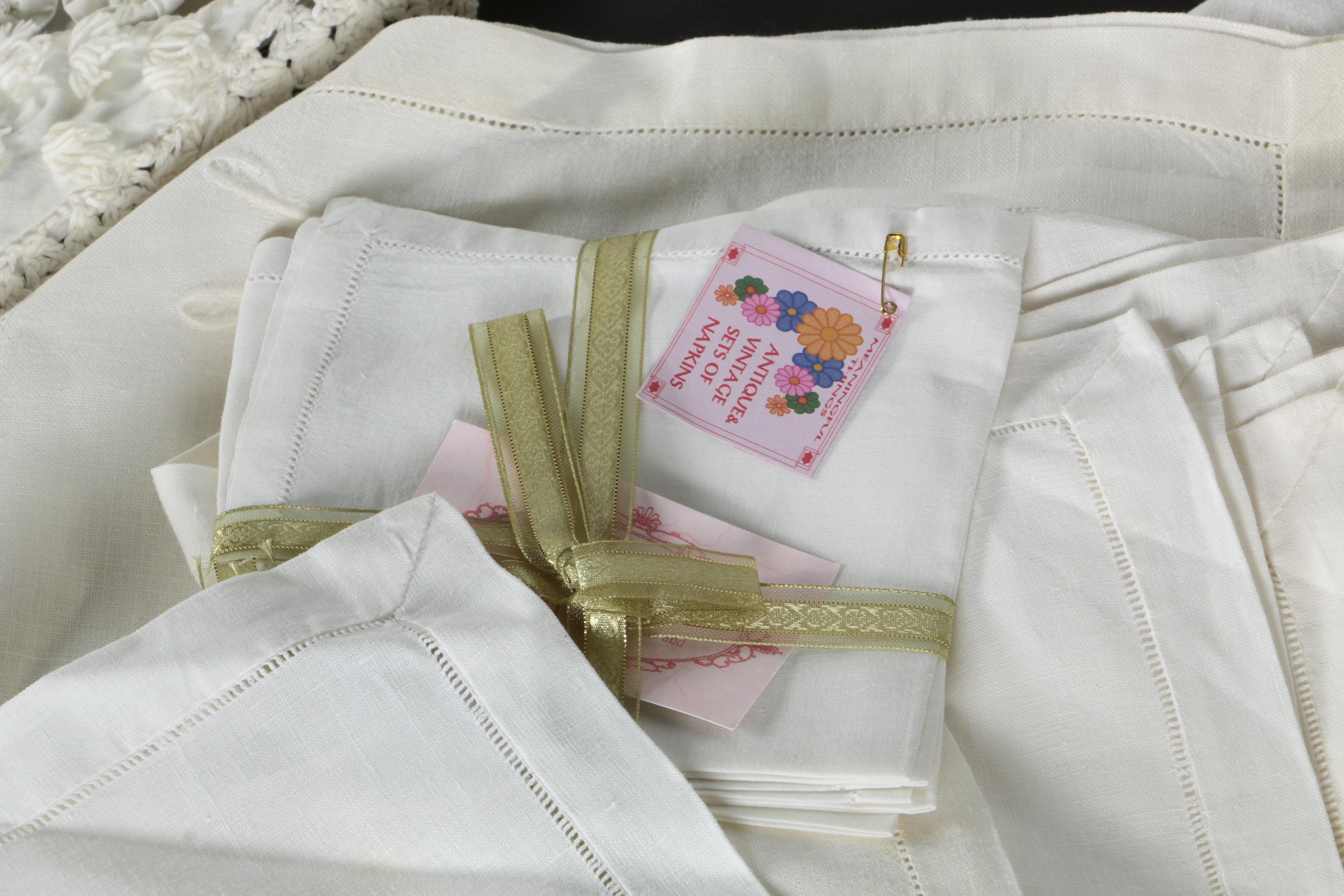 Vintage Table Linens