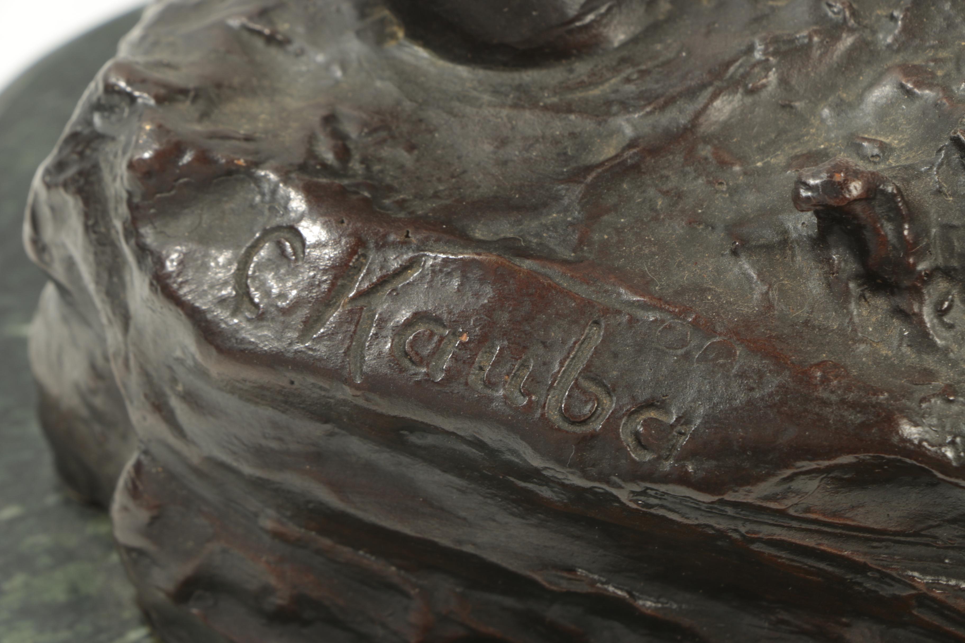 Bronze Sculpture After Carl Kauba "Indian Chief on Horseback"