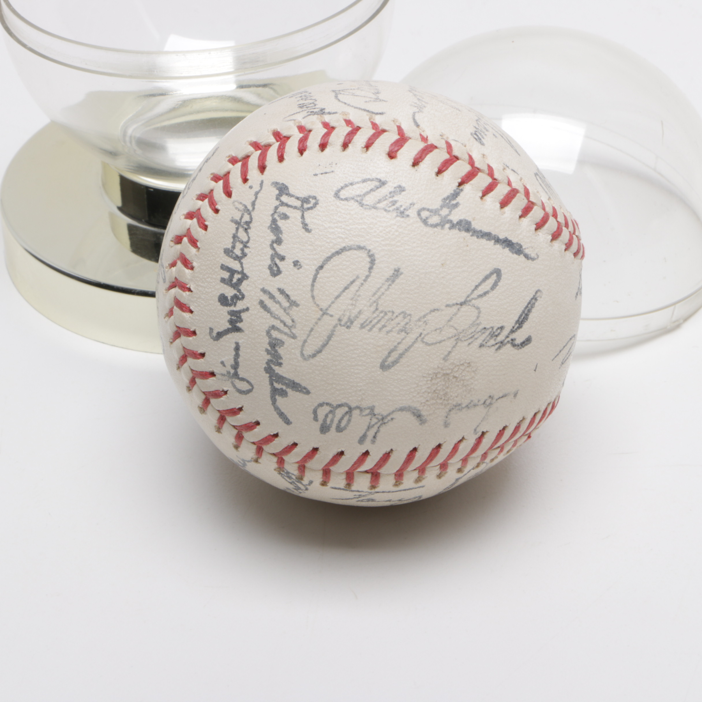 Cincinnati Reds Team Stamped Baseballs