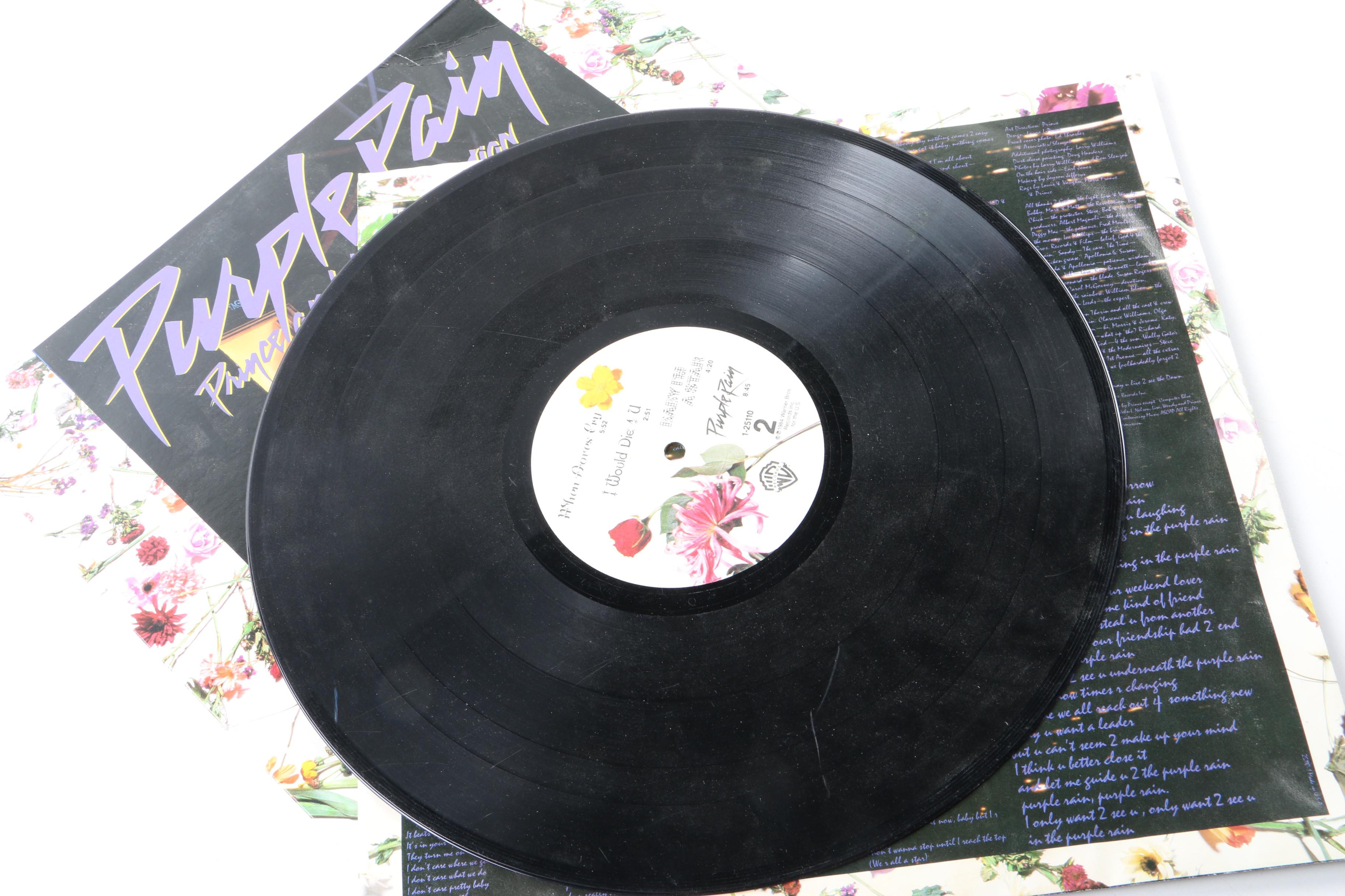 Prince and The Revolution "Purple Rain" Soundtrack Record