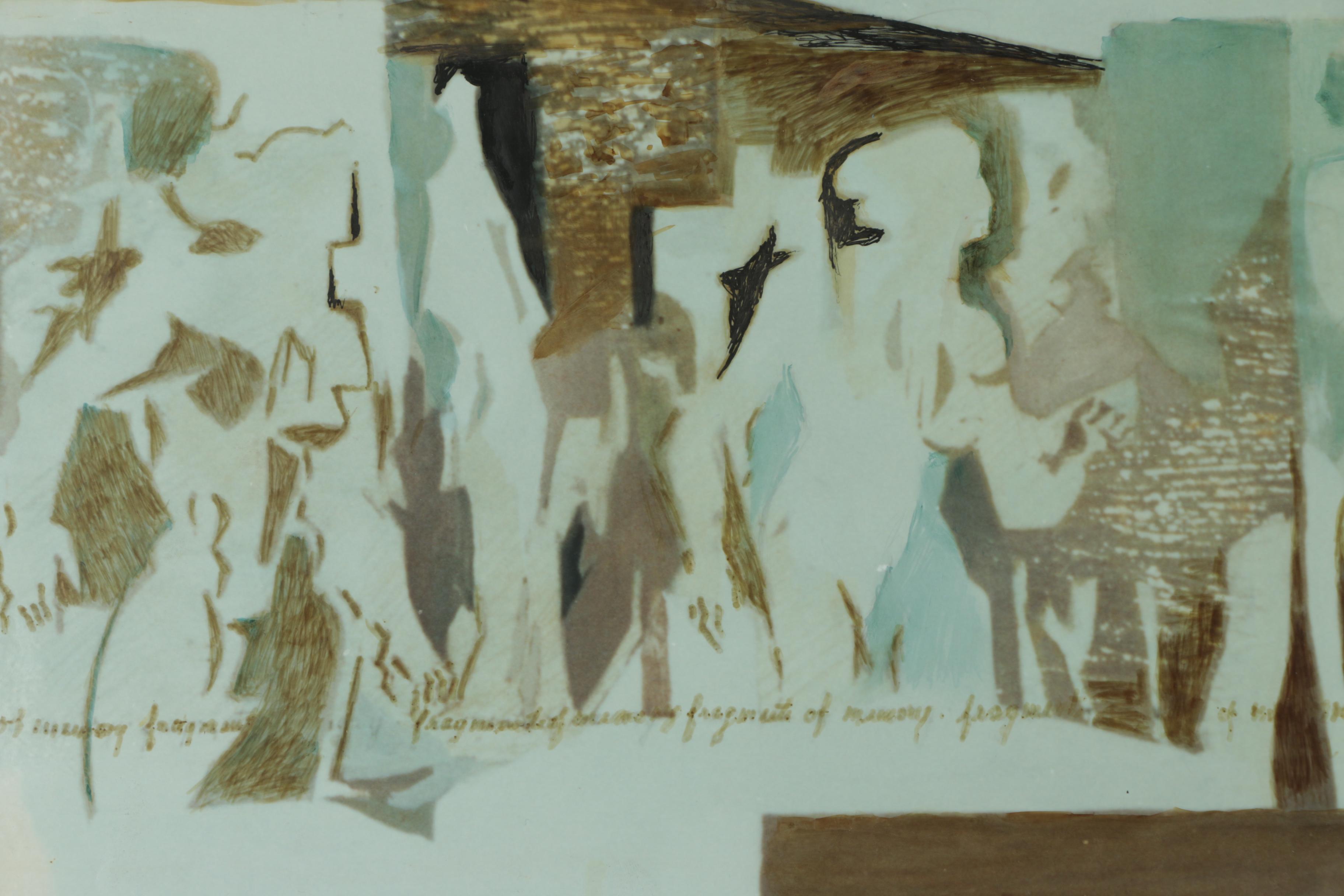 Ann Roman Mixed Media "Fragments of Memory"