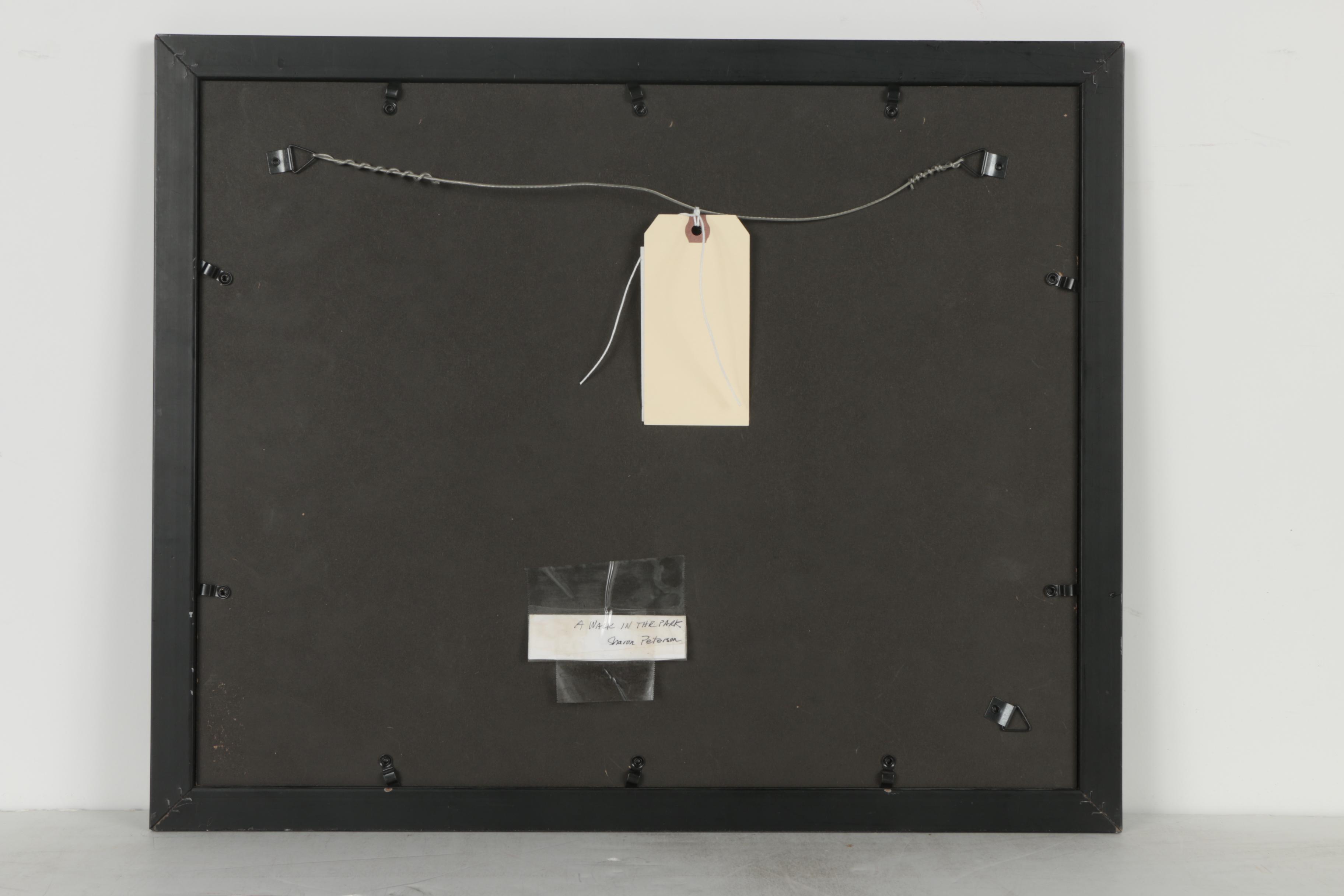 Sharon Peterson Giclée Print "A Walk in the Park"