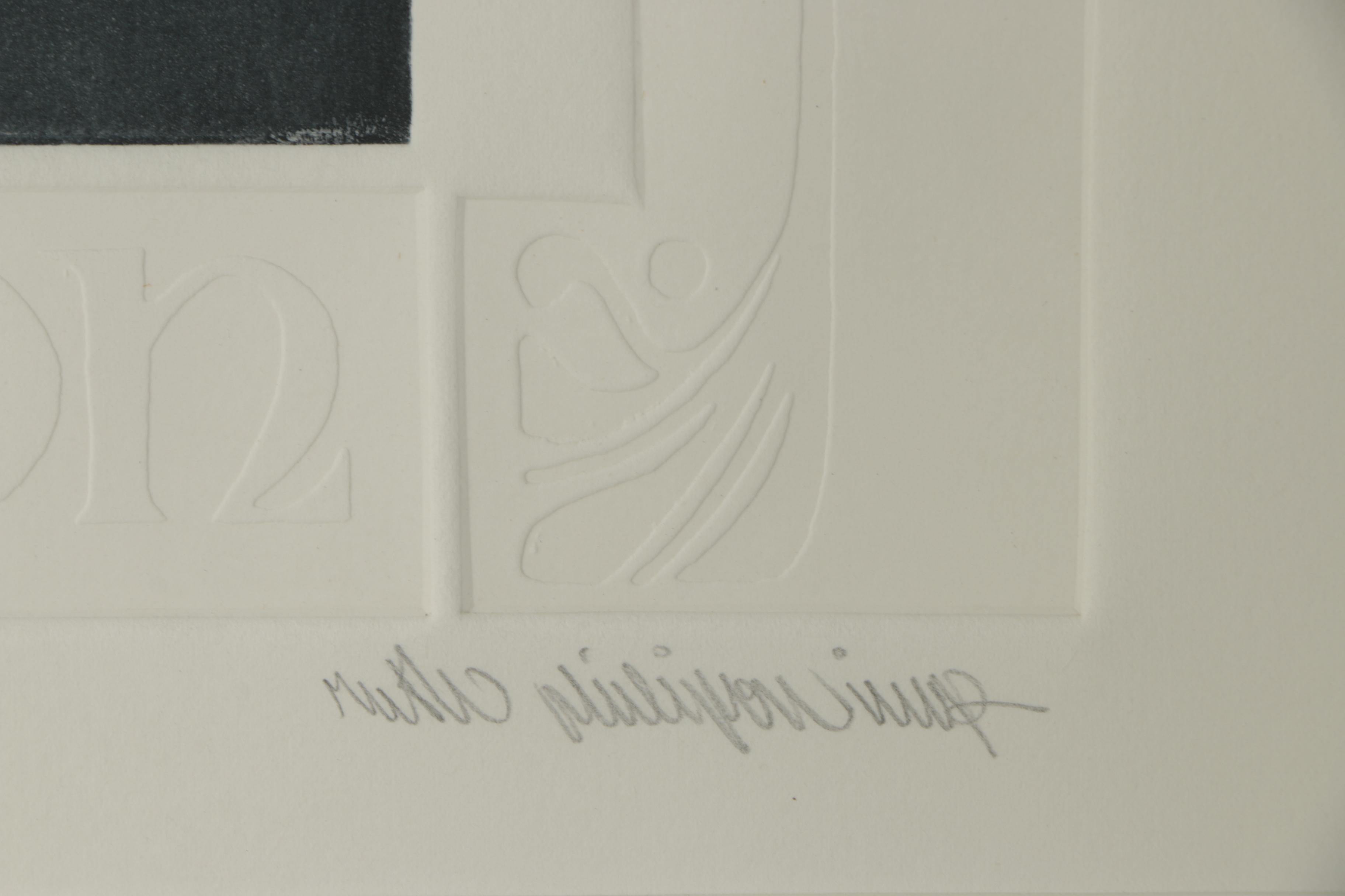 Ruth Wedgwood Philipon Etching "A Midsummer Night's Dream: 'Oberon'"