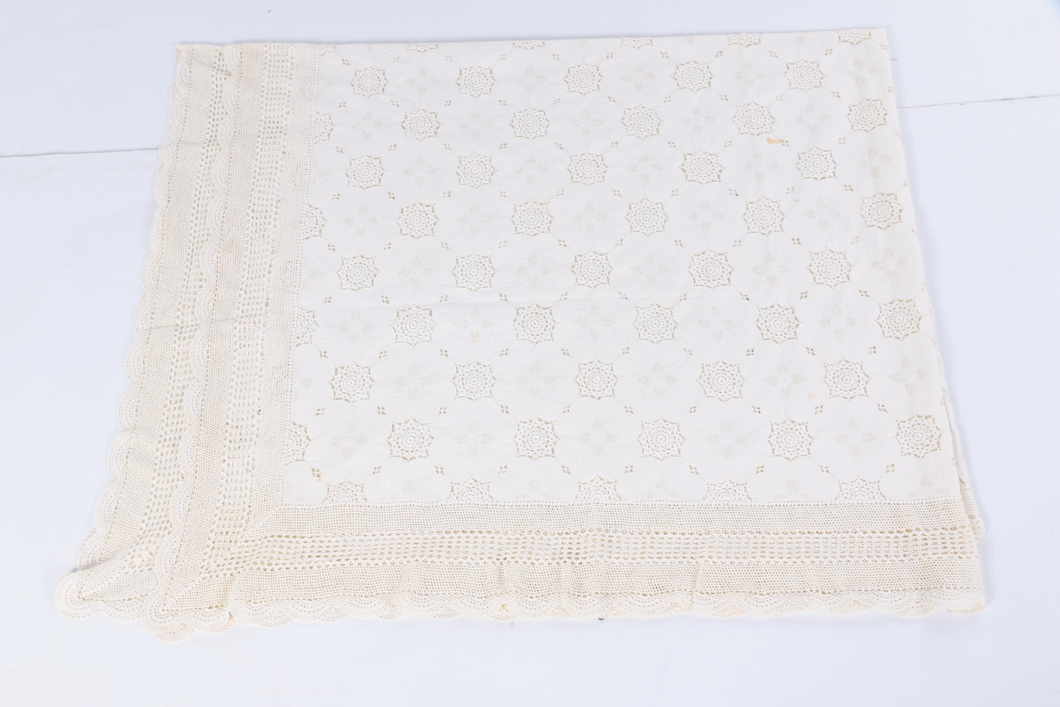 Two Lace Tablecloths