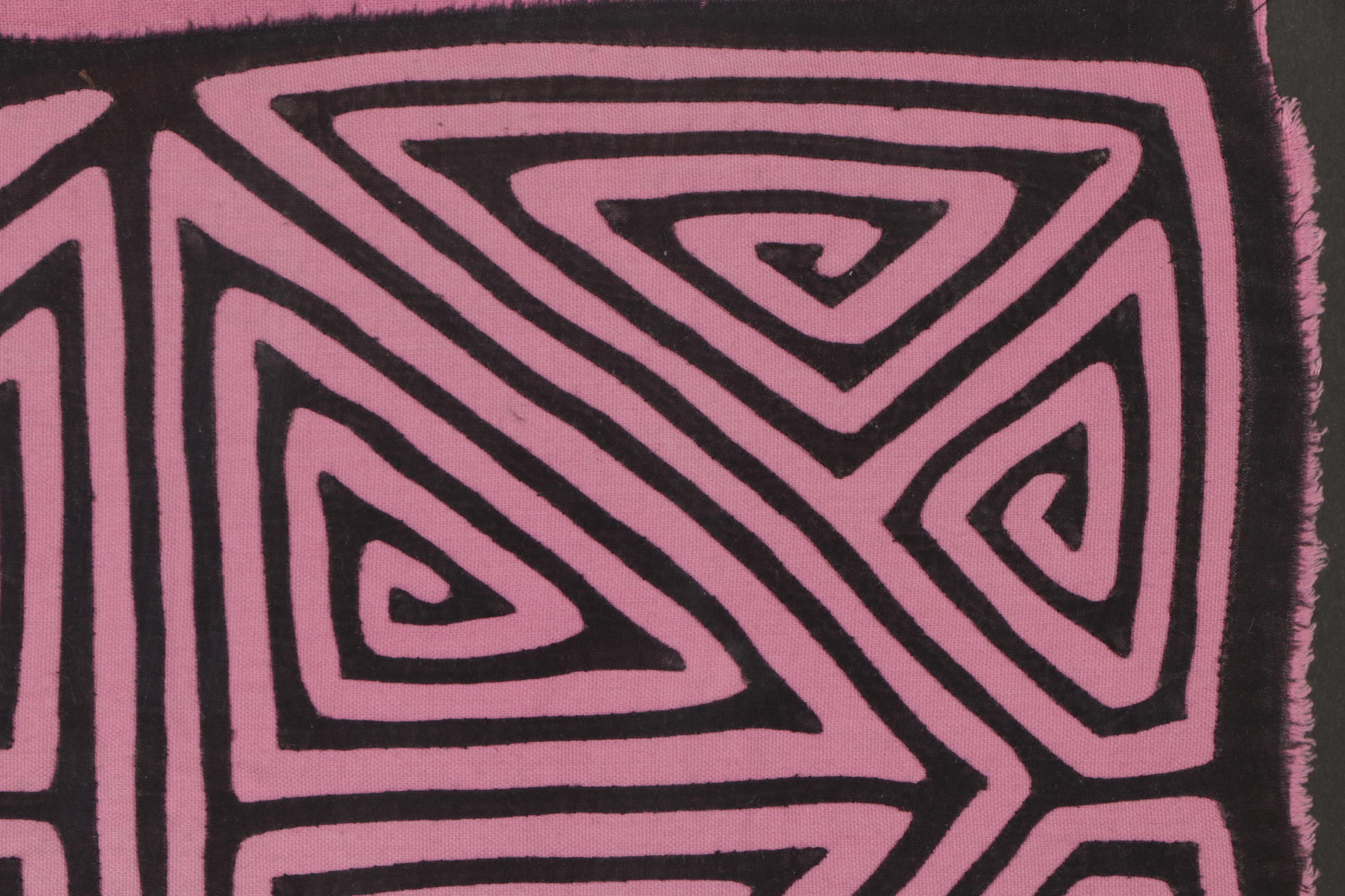 Kuna Style Mola Tapestry