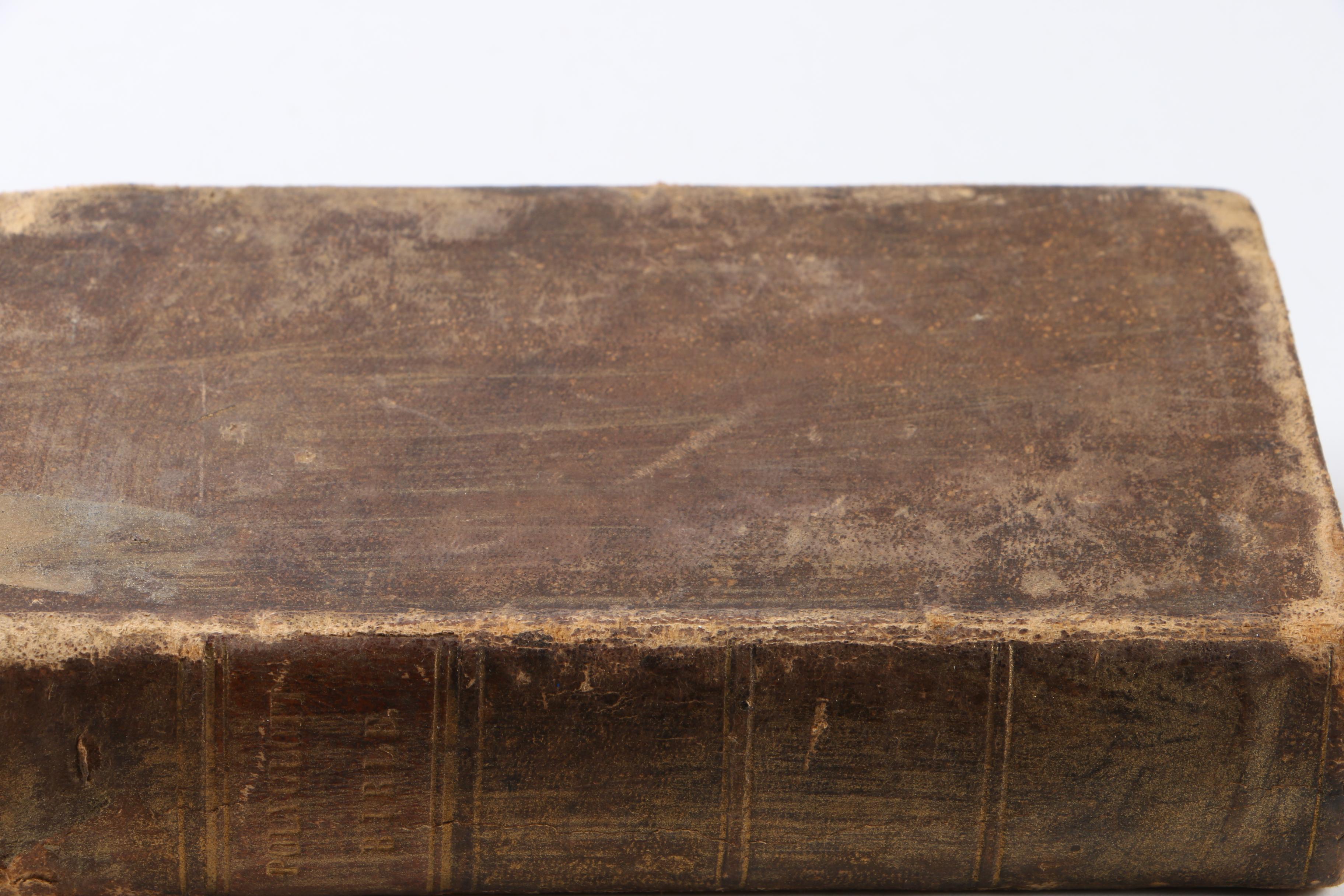 1836 "The English Version of the Polyglott Bible" and Other Vintage Books