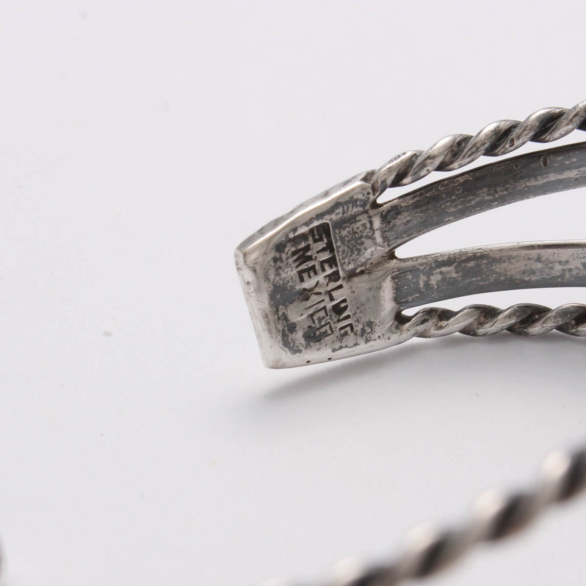 Sterling Silver Resin Cuff Bracelet