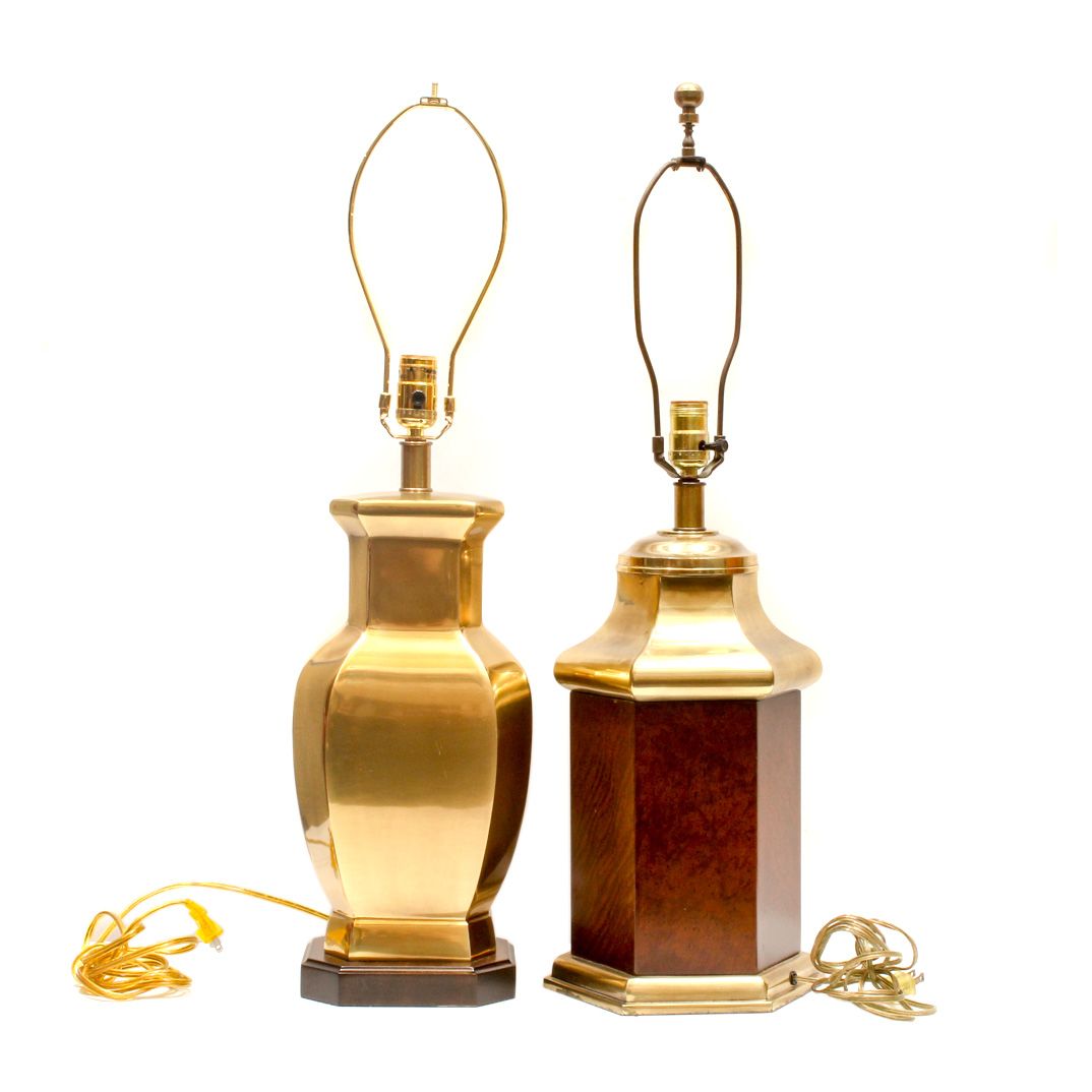 Brass Table Lamps including Frederick Cooper