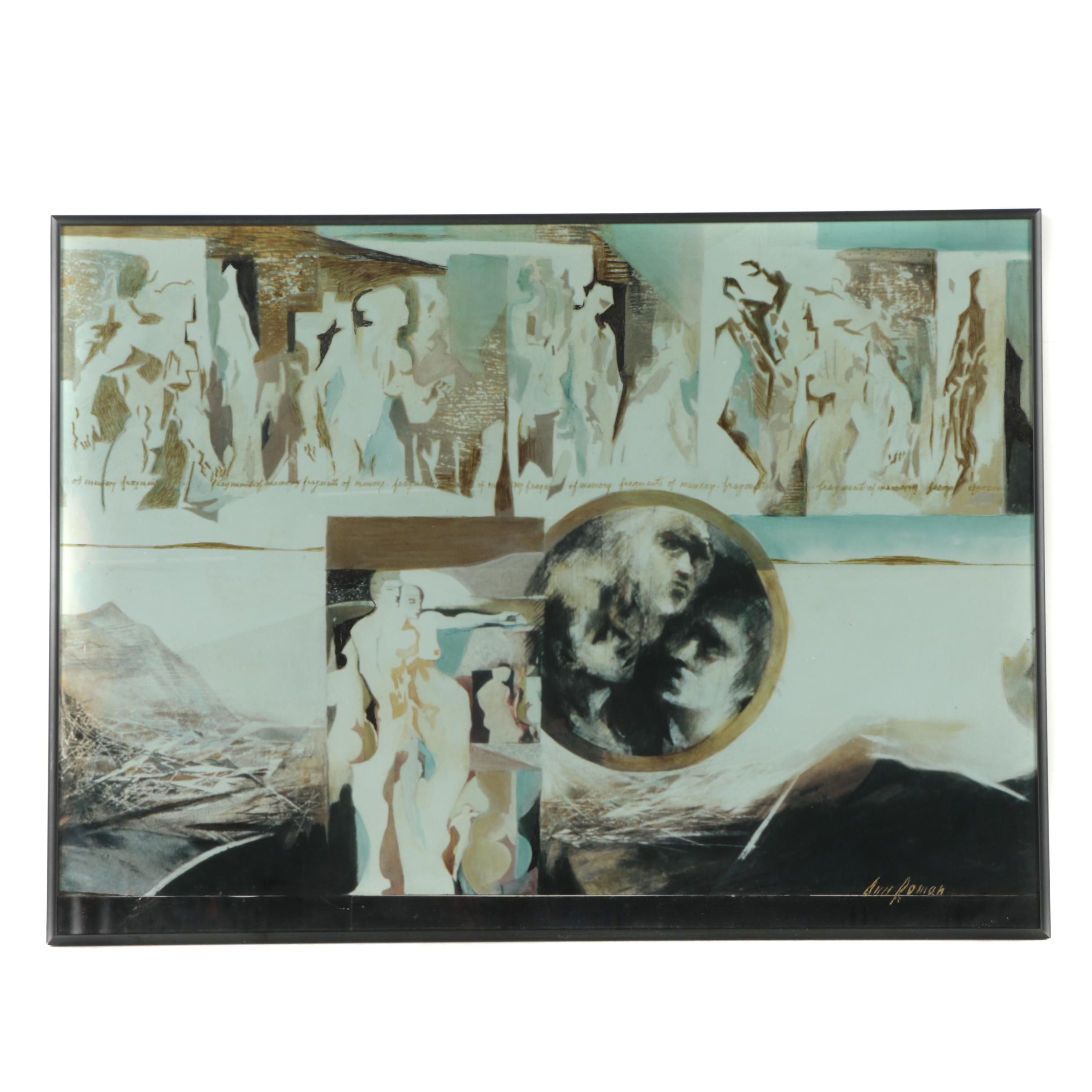 Ann Roman Mixed Media "Fragments of Memory"