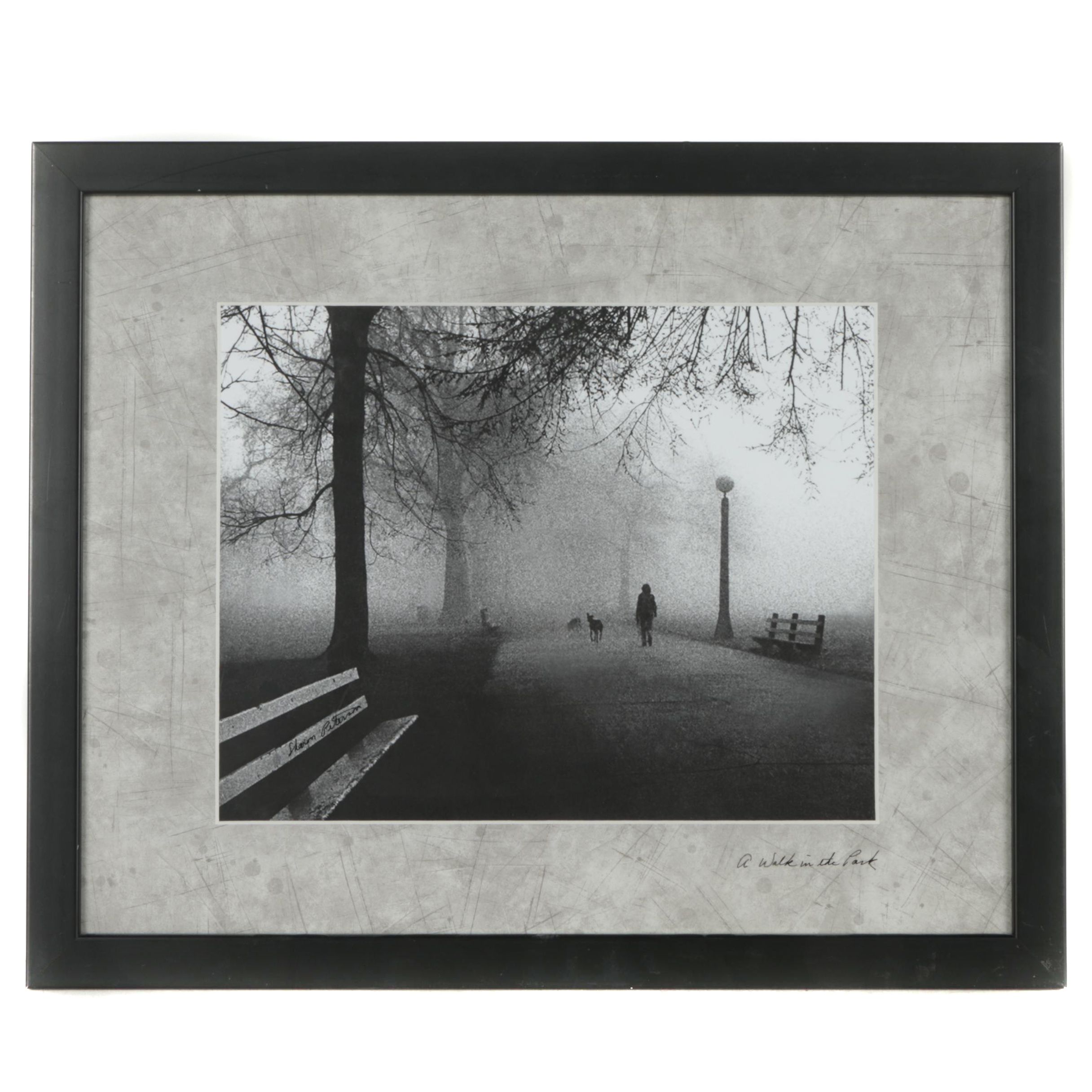 Sharon Peterson Giclée Print "A Walk in the Park"