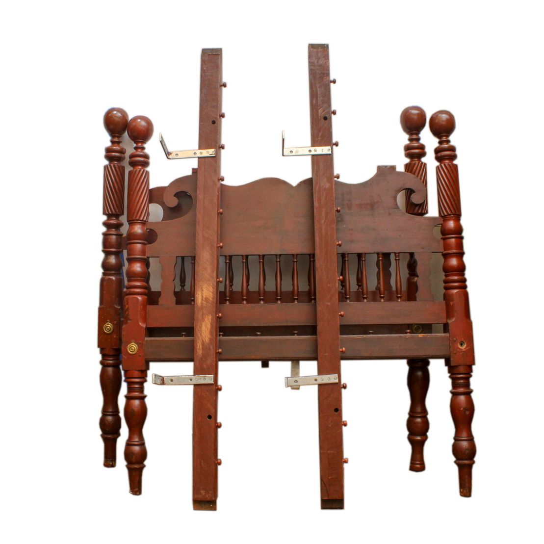 Louisville, Kentucky Federal Style Cannonball Rope Bed