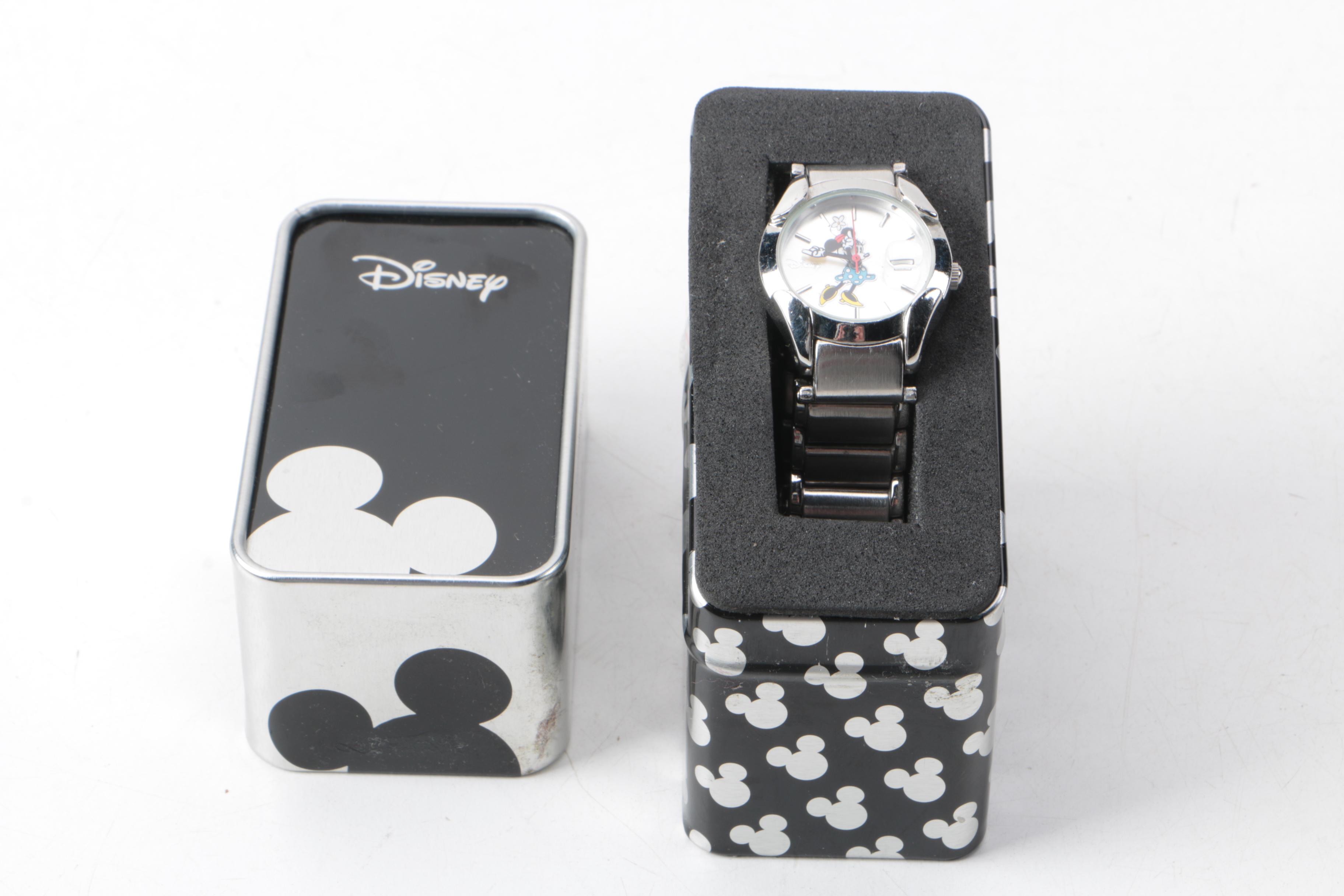 Disney Mickey and Minnie Mouse Watches