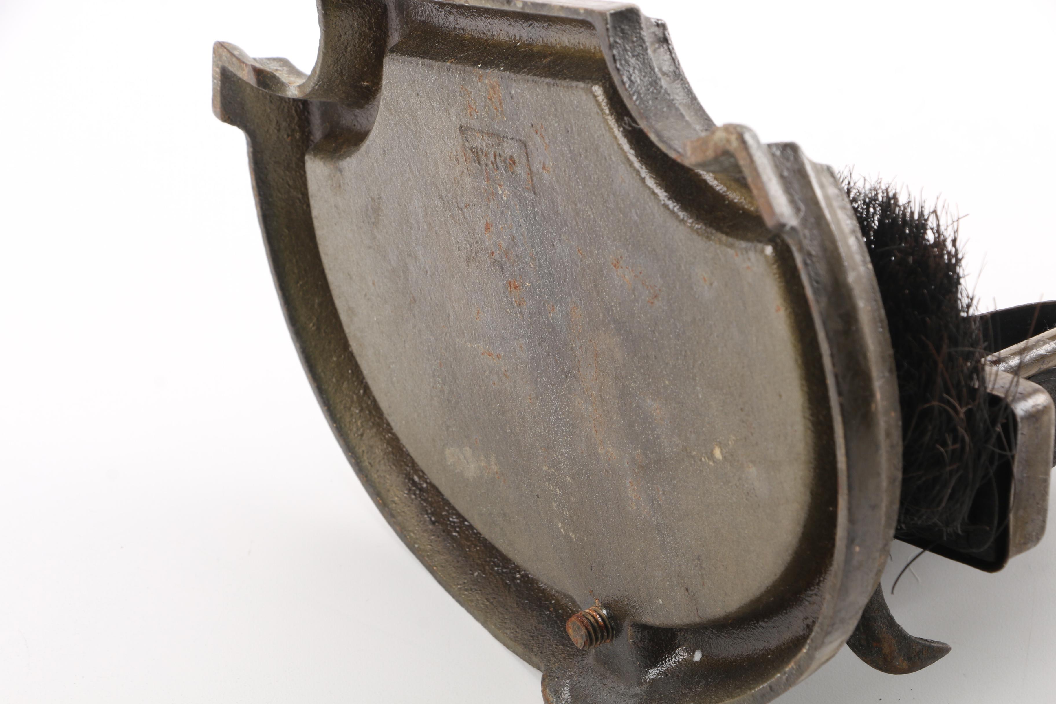 Brass Tone Victorian Style Fireplace Tools and Stand