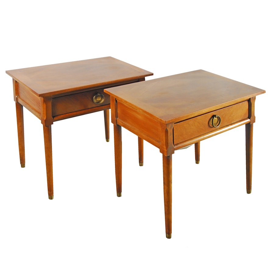 Pair of Vintage Mid-Century End Tables by American of Martinsville