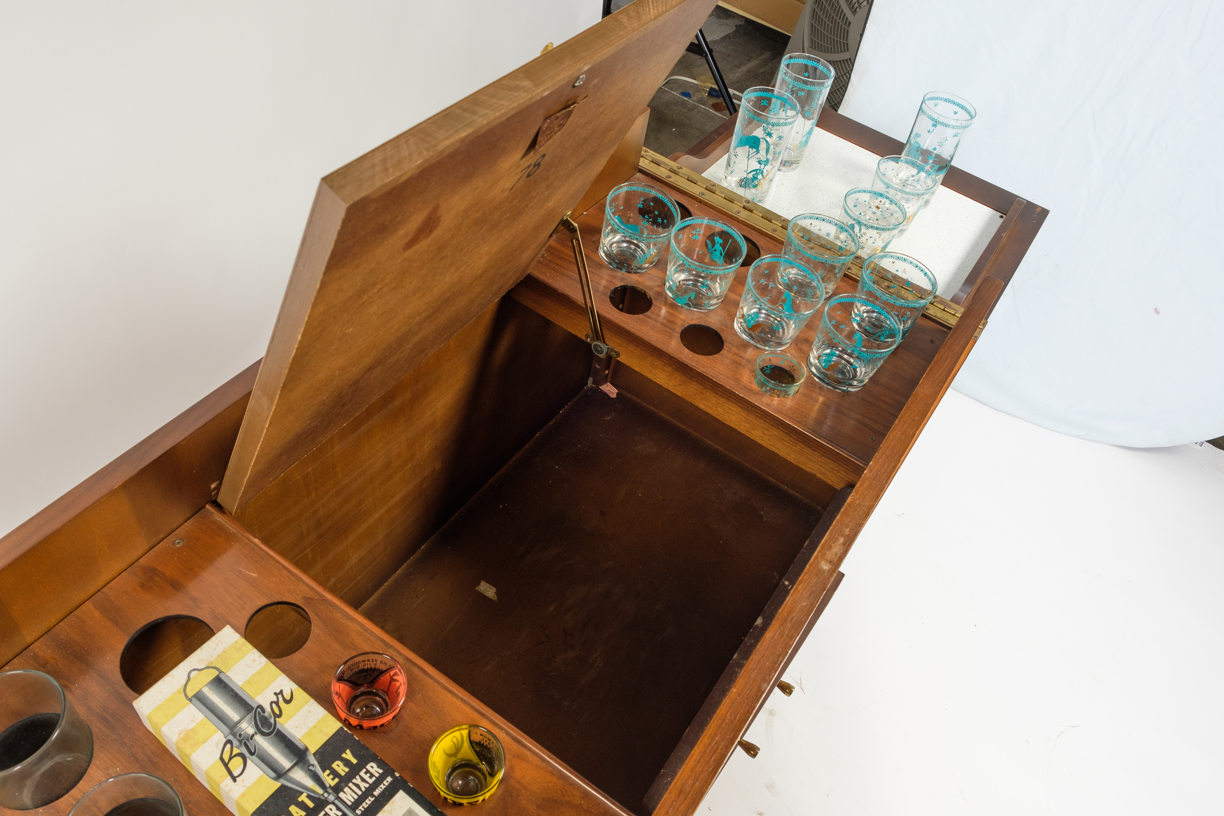 Vintage Bar Cabinet by Gordon's Inc