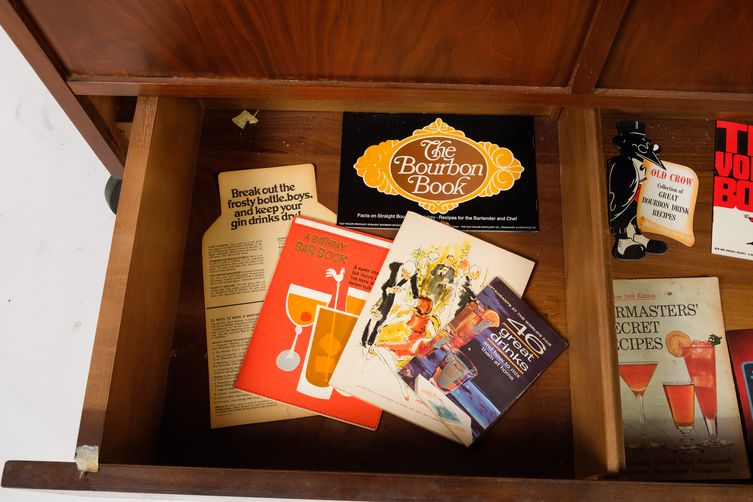 Vintage Bar Cabinet by Gordon's Inc