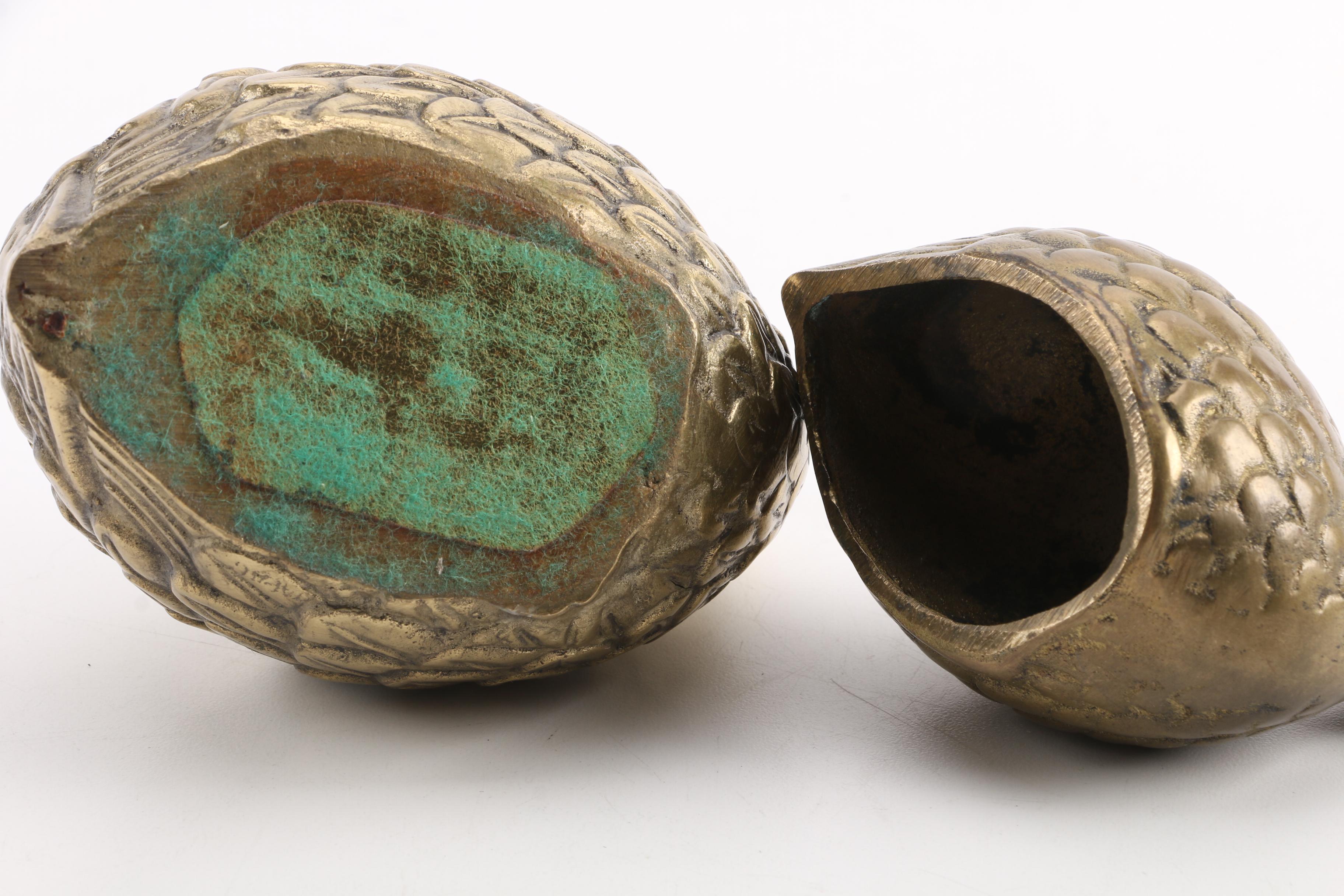 Brass Quail Figurines