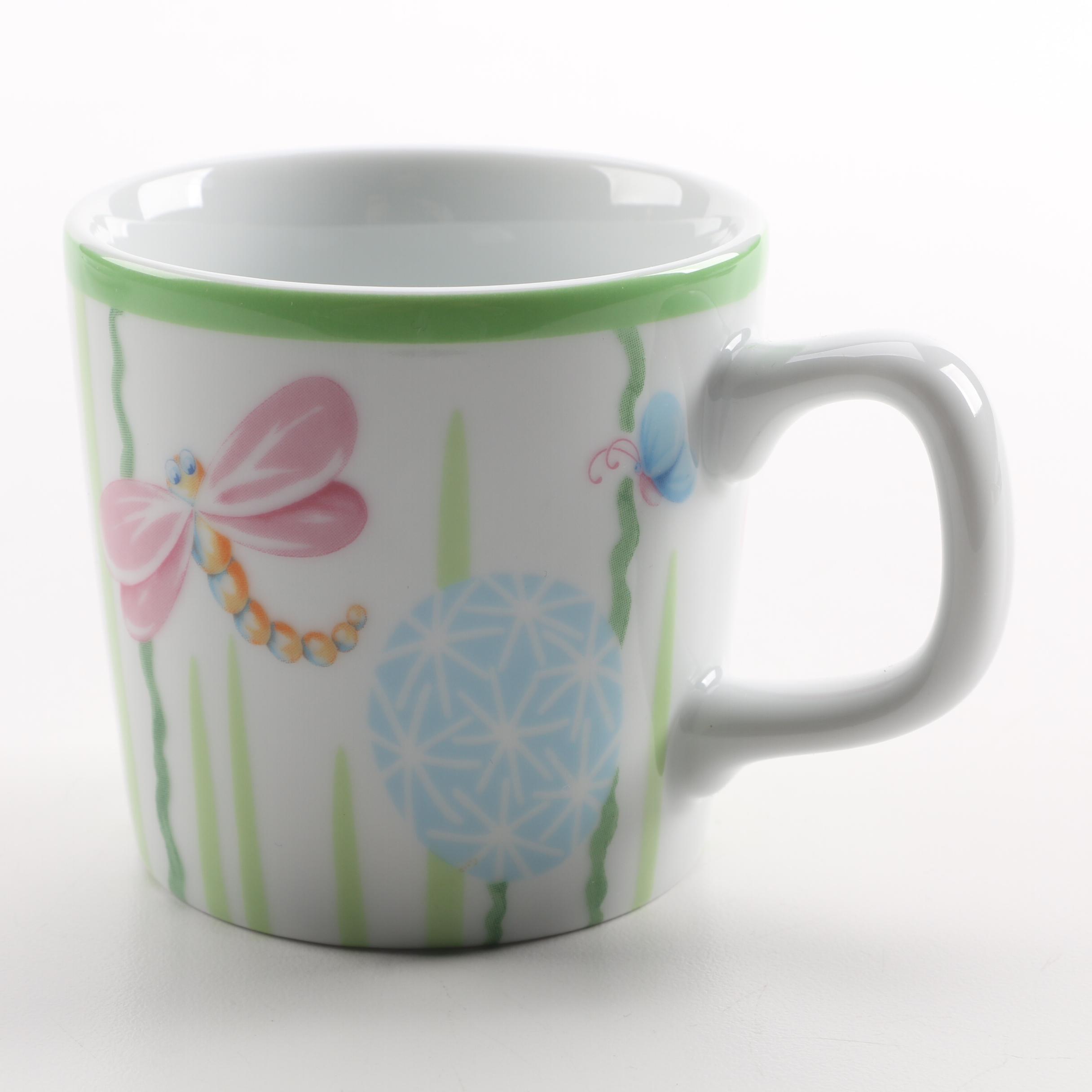 Tiffany & Co. "Tiffany Fiddleheads" Children's Porcelain Place Setting