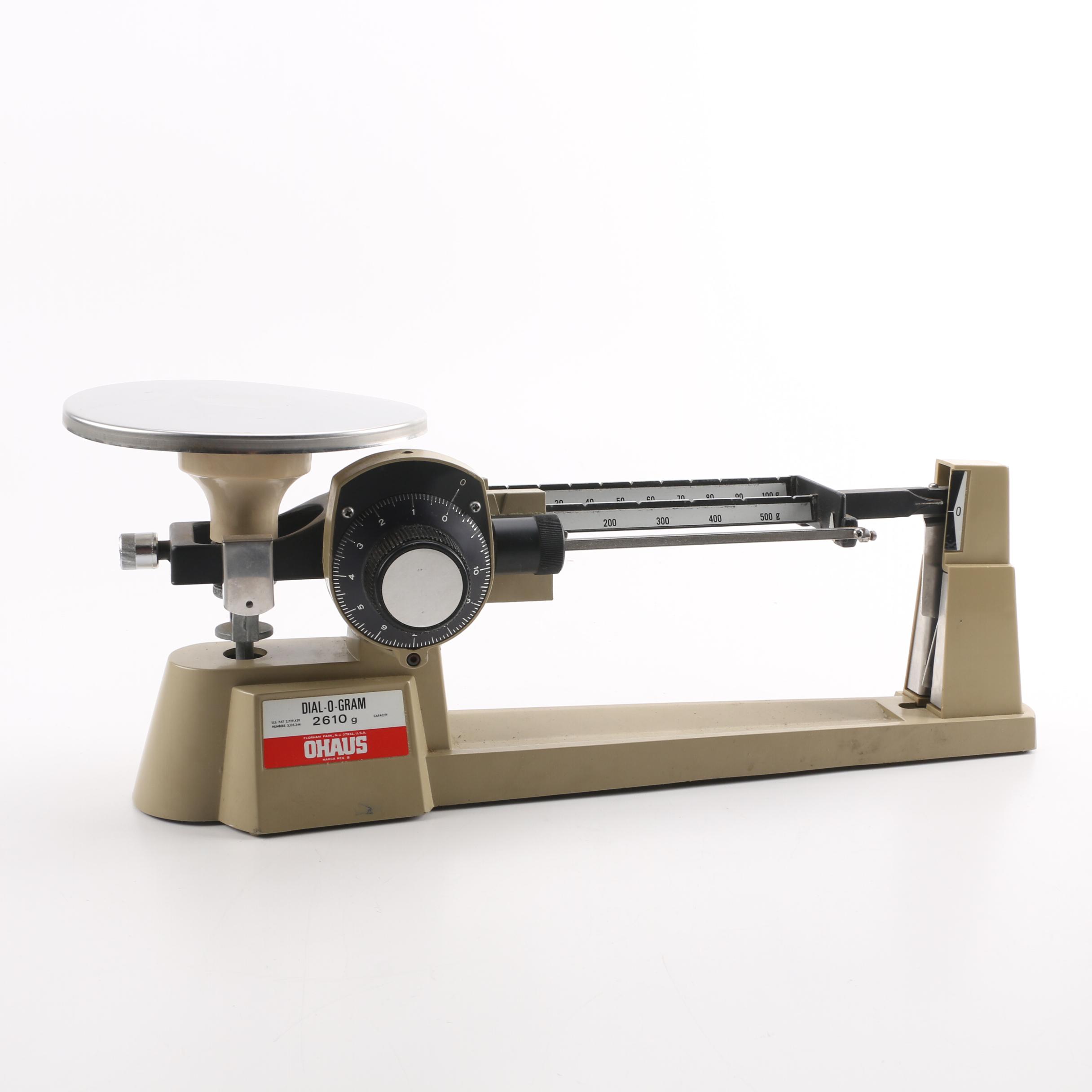 Ohaus Dial-O-Gram Triple-Balance Beam Scale