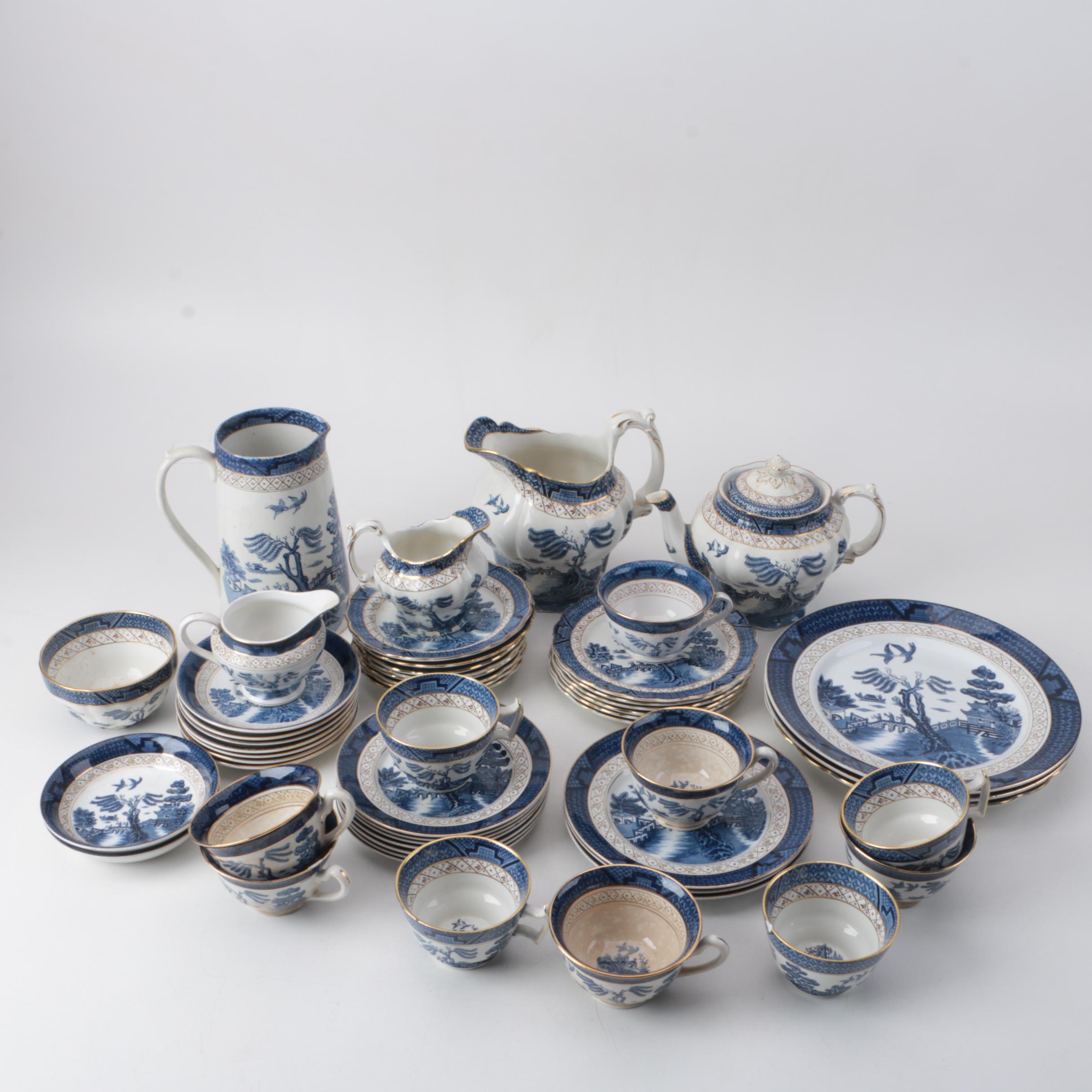 Vintage Booths Earthenware and Japanese Ironstone Tableware