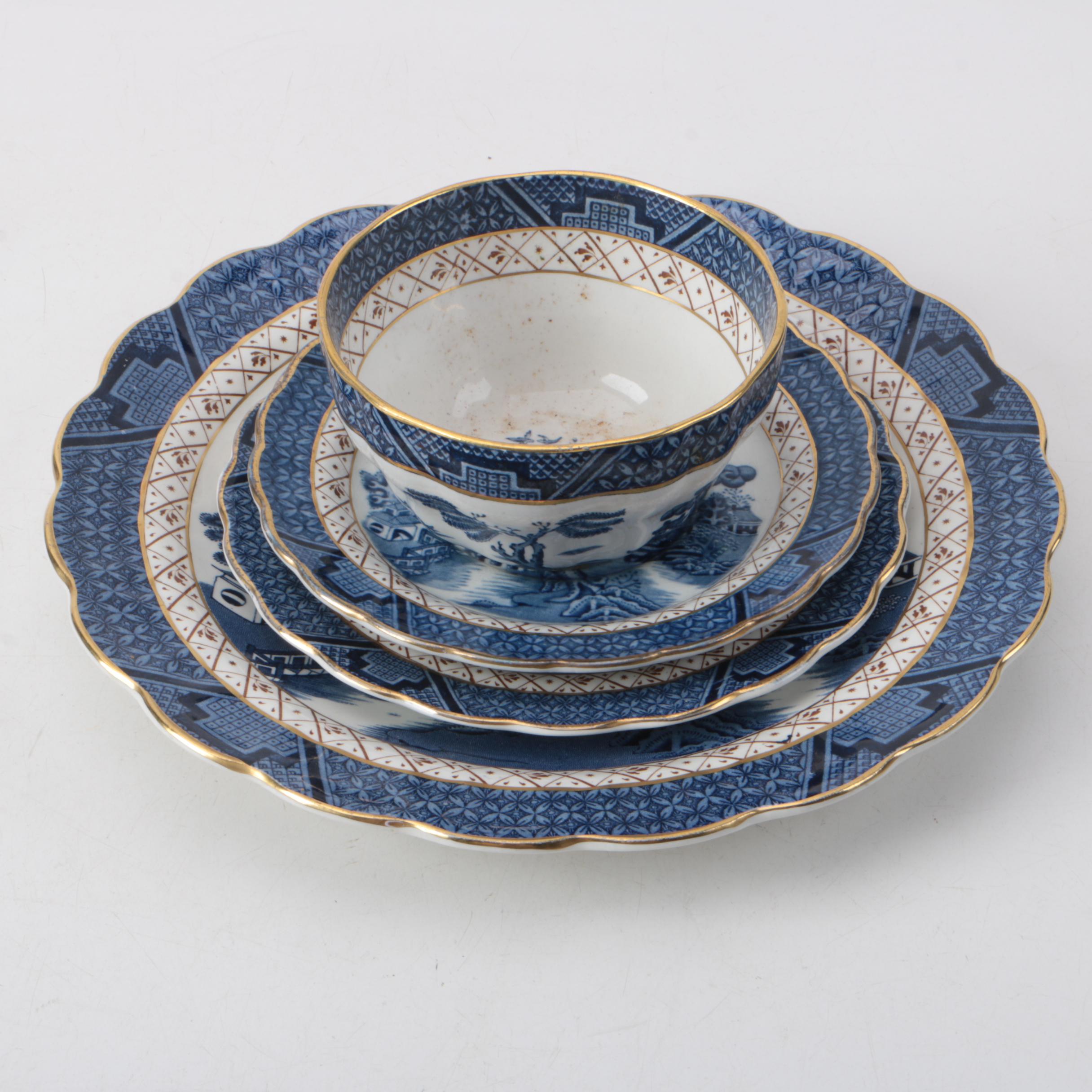 Vintage Booths Earthenware and Japanese Ironstone Tableware