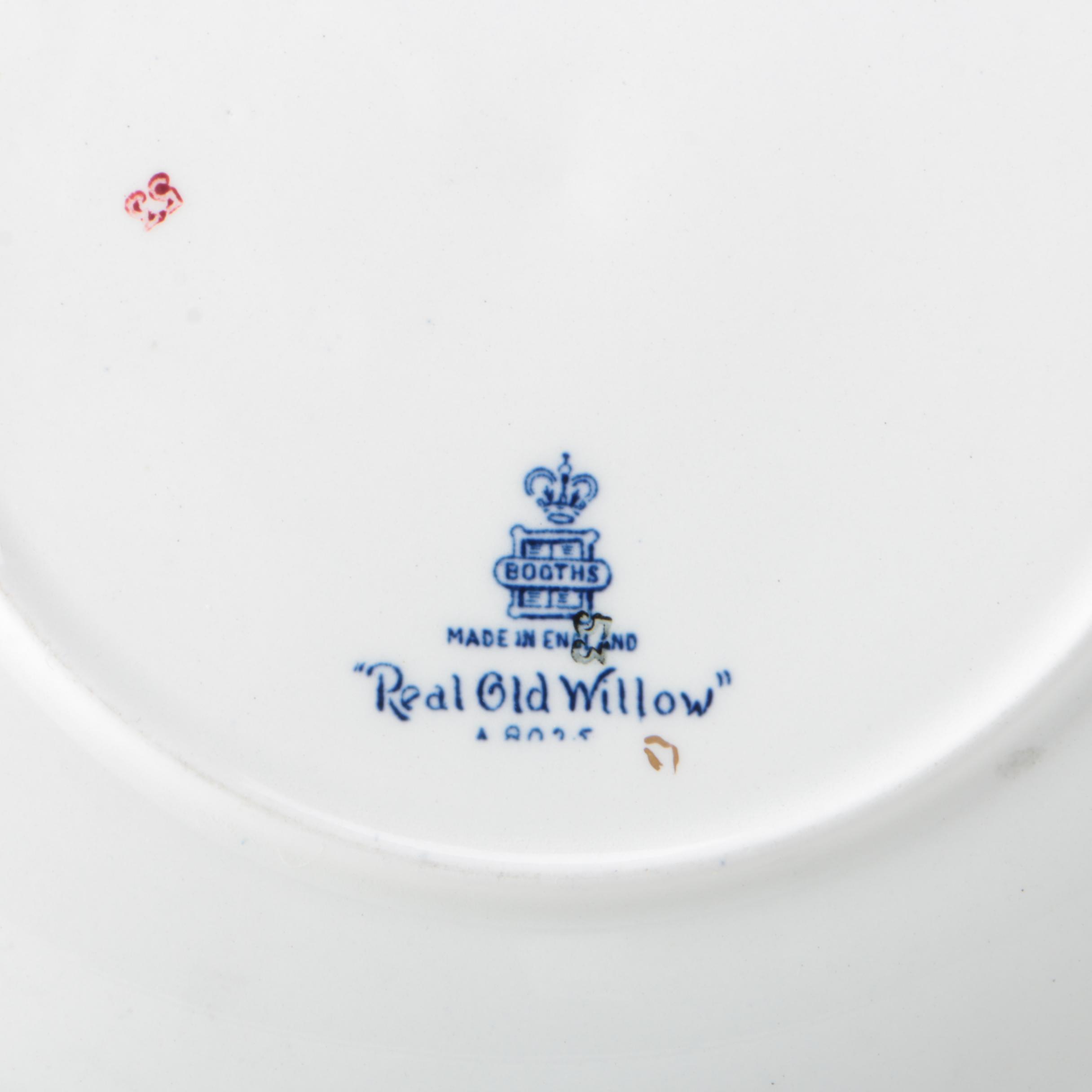 Vintage Booths Earthenware and Japanese Ironstone Tableware