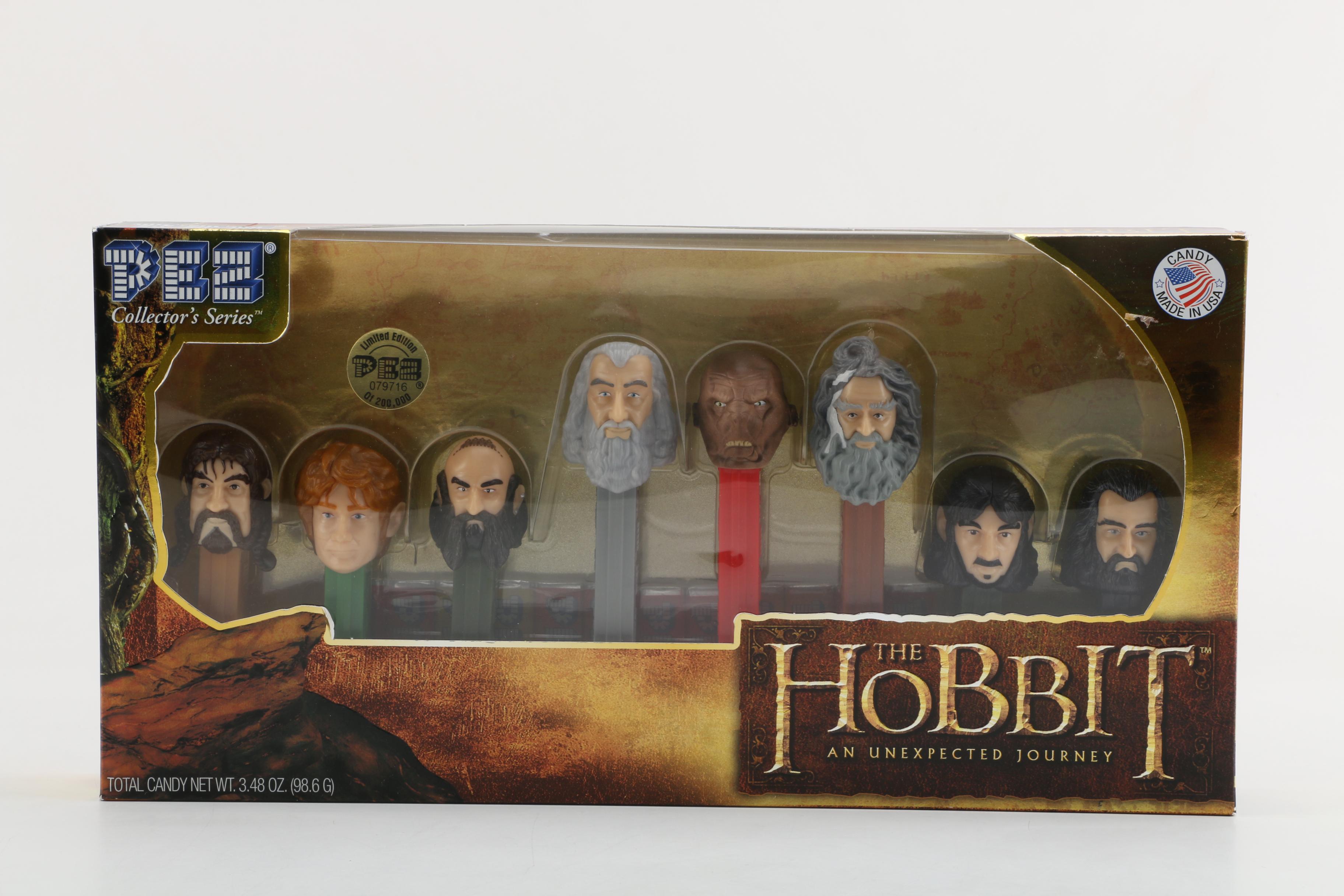 "The Hobbit: An Unexpected Journey" Pez Dispenser Collection