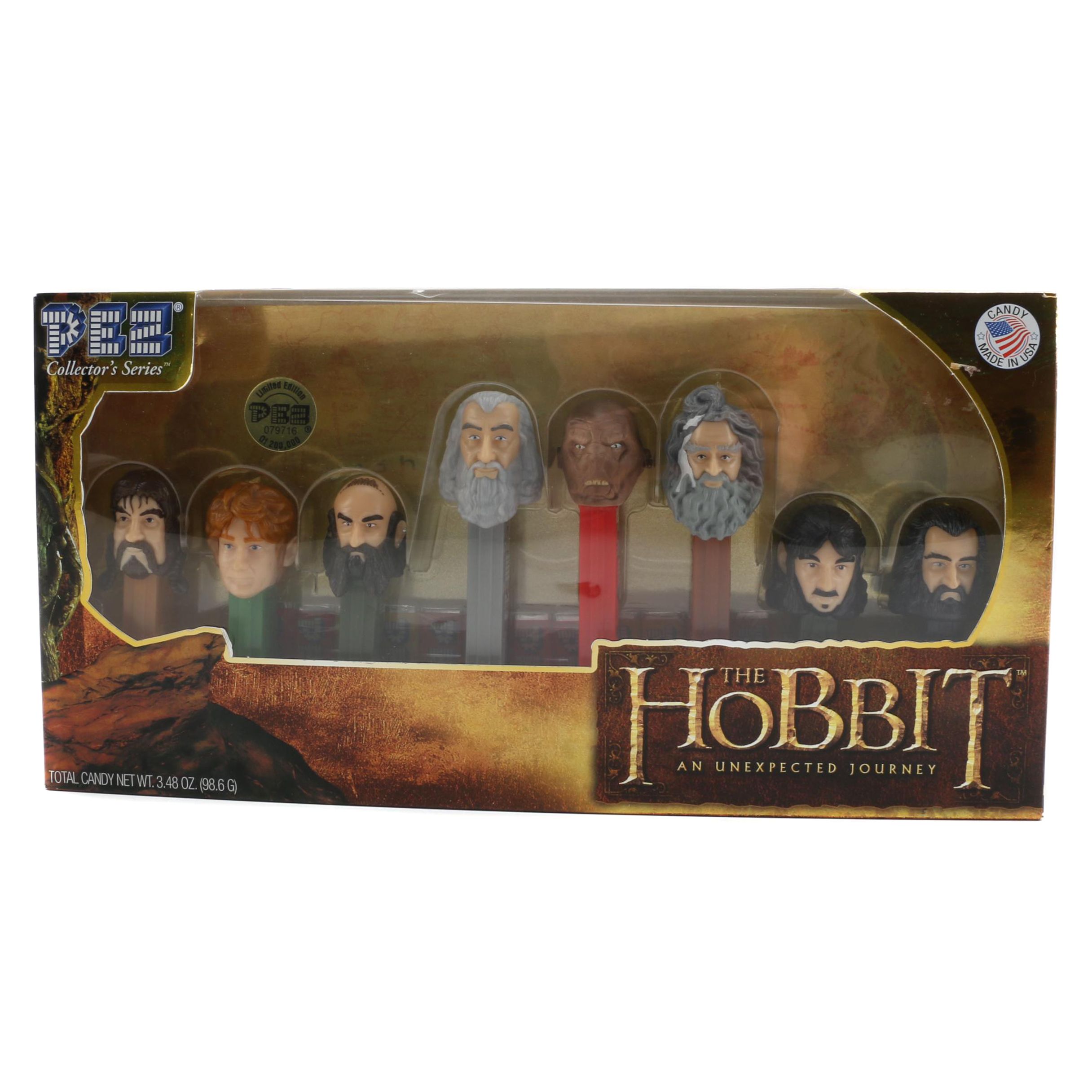 "The Hobbit: An Unexpected Journey" Pez Dispenser Collection