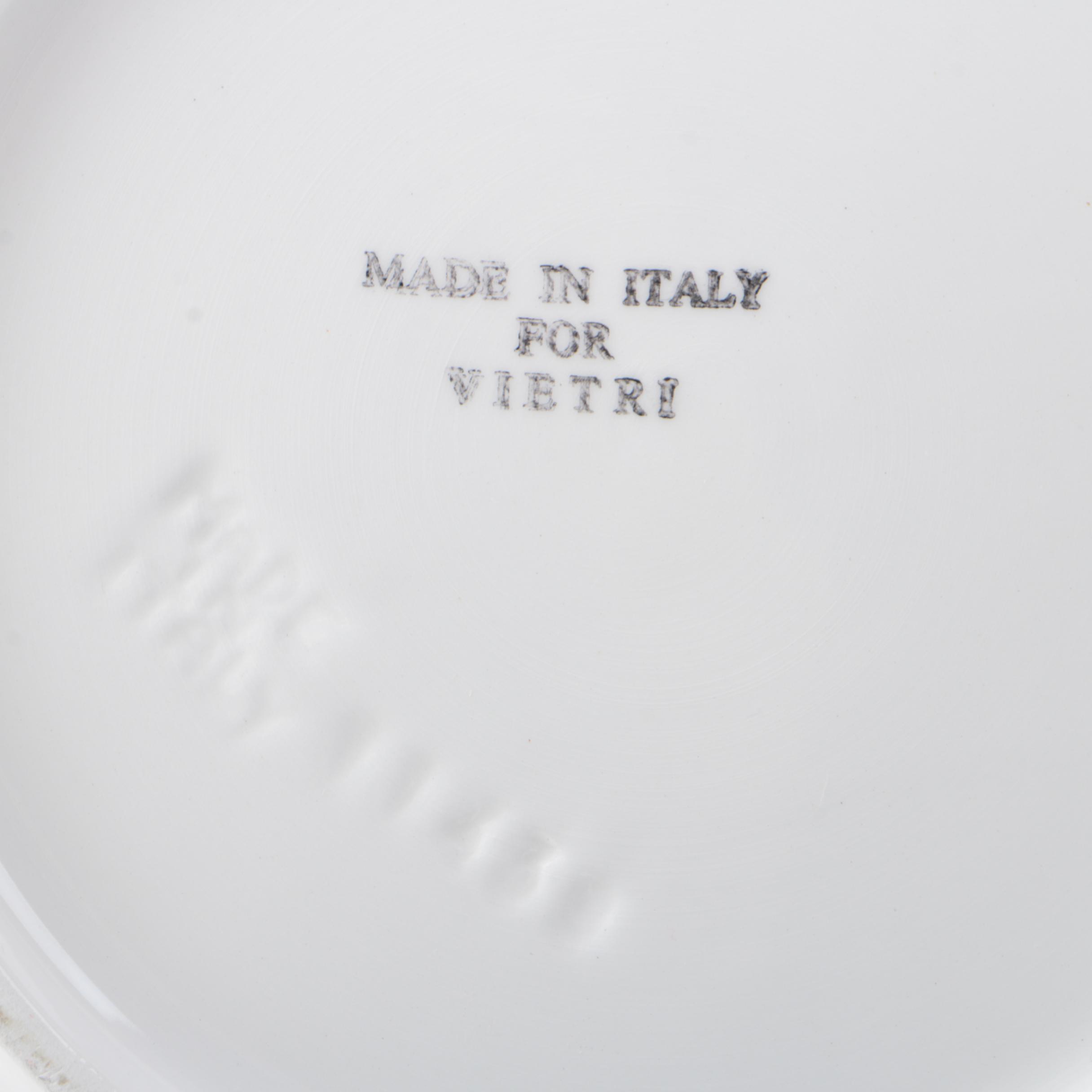 Italian Vietri Ceramic Tableware