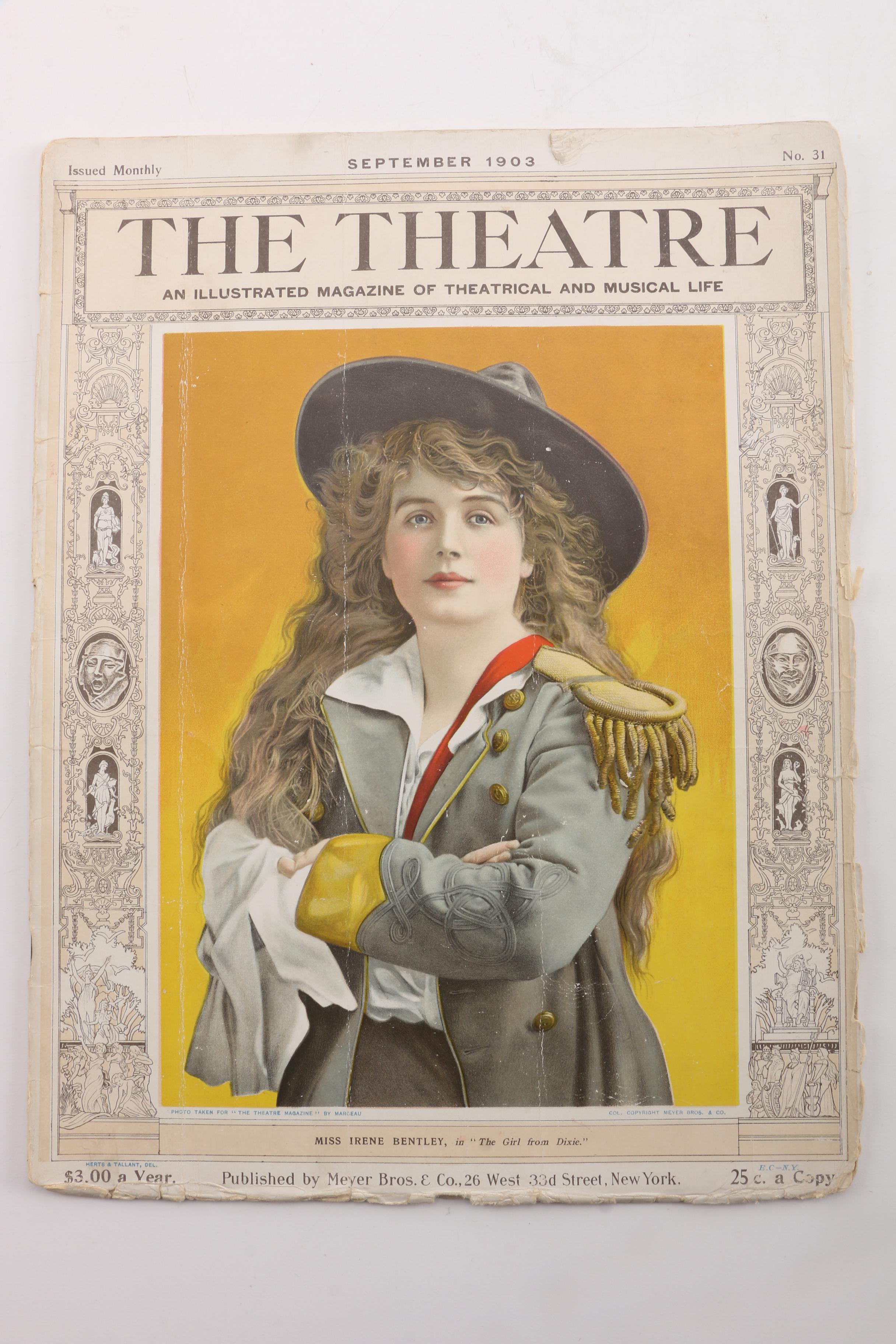 1903-4 "The Theatre" Magazines and More