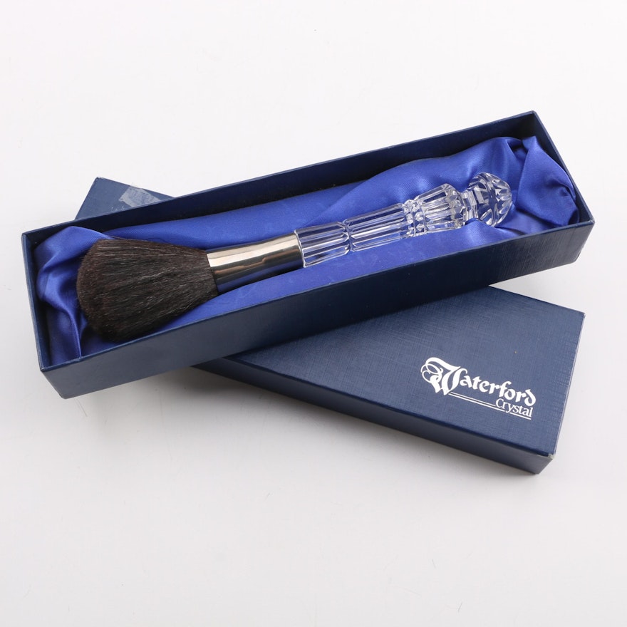 Waterford Crystal Handled Make-Up Brush