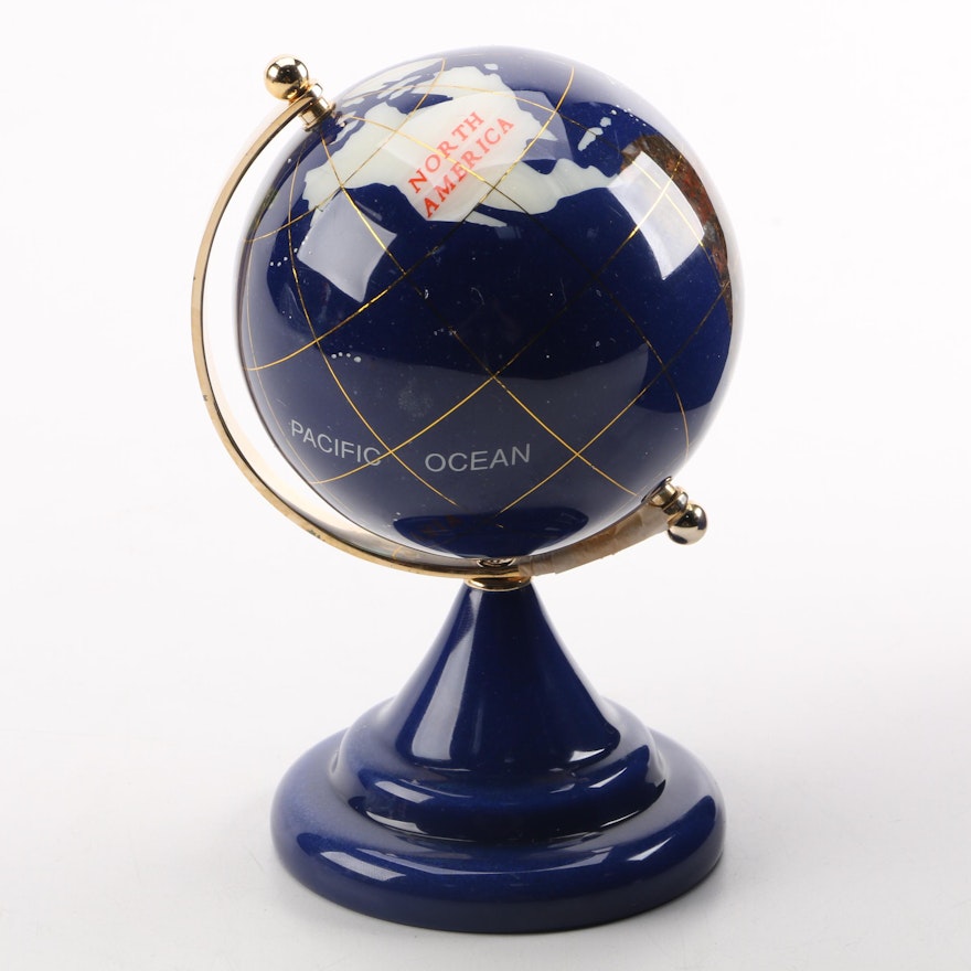 Desk Top Stone Globe